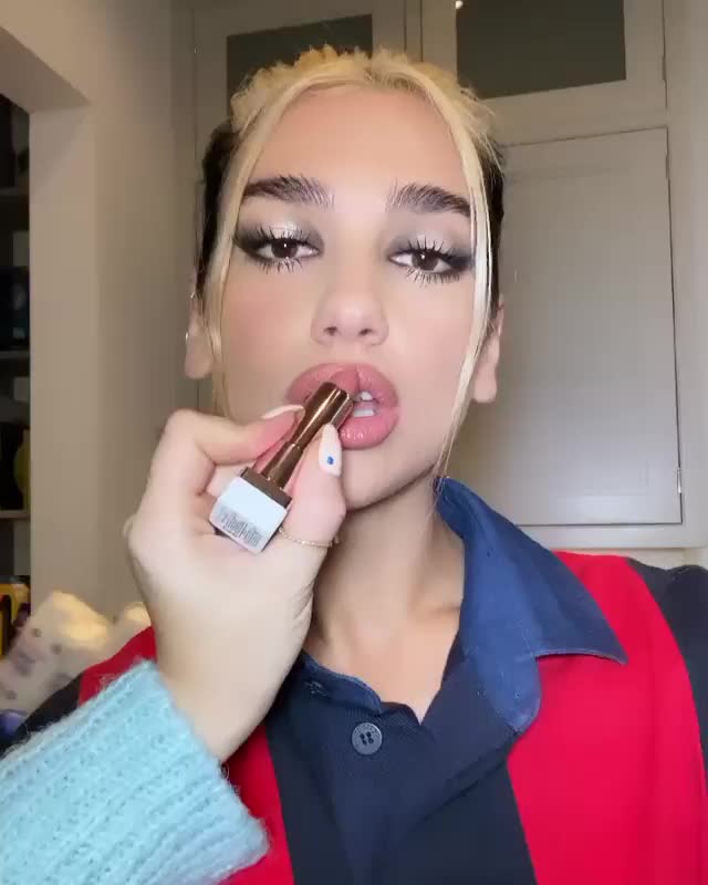 Dua Lipa getting all dolled up before a messy blowjob | Scrolller