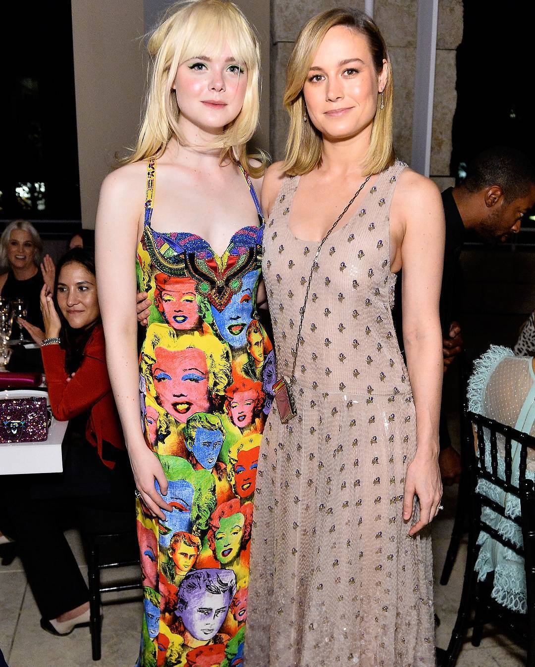 Elle Fanning And Brie Larson Pick One To Facefuck And One To Fuck