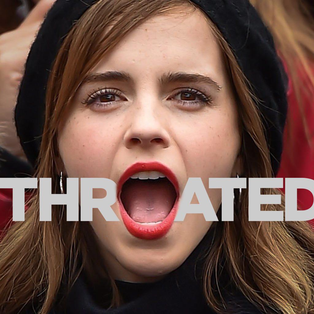 Emma Watson For Throateds First Ever Blowbang Scrolller