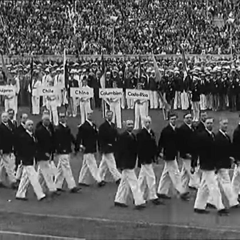 En Este Cuadro De Un Documental De Las Olimpiadas De Verano En Berlín ...