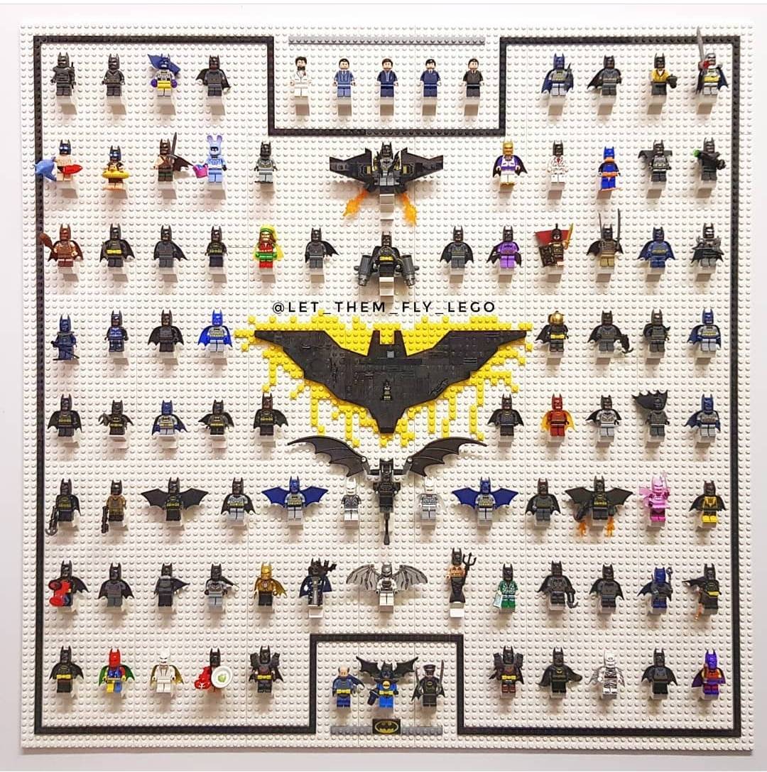 Every Lego Batman minifigure 2006-2019 | Scrolller