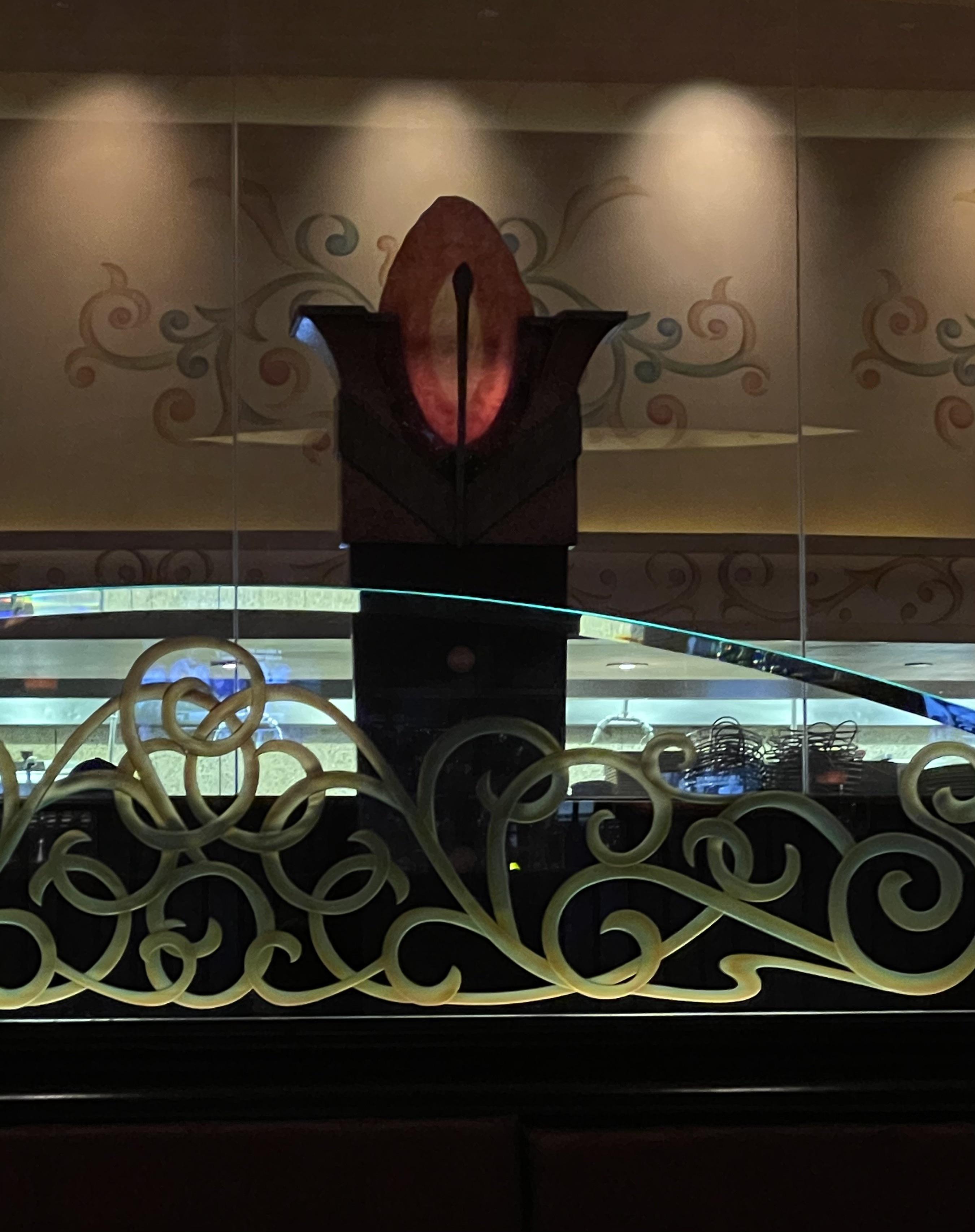 Eye of Sauron or pillar at a local Cheesecake Factory? Scrolller