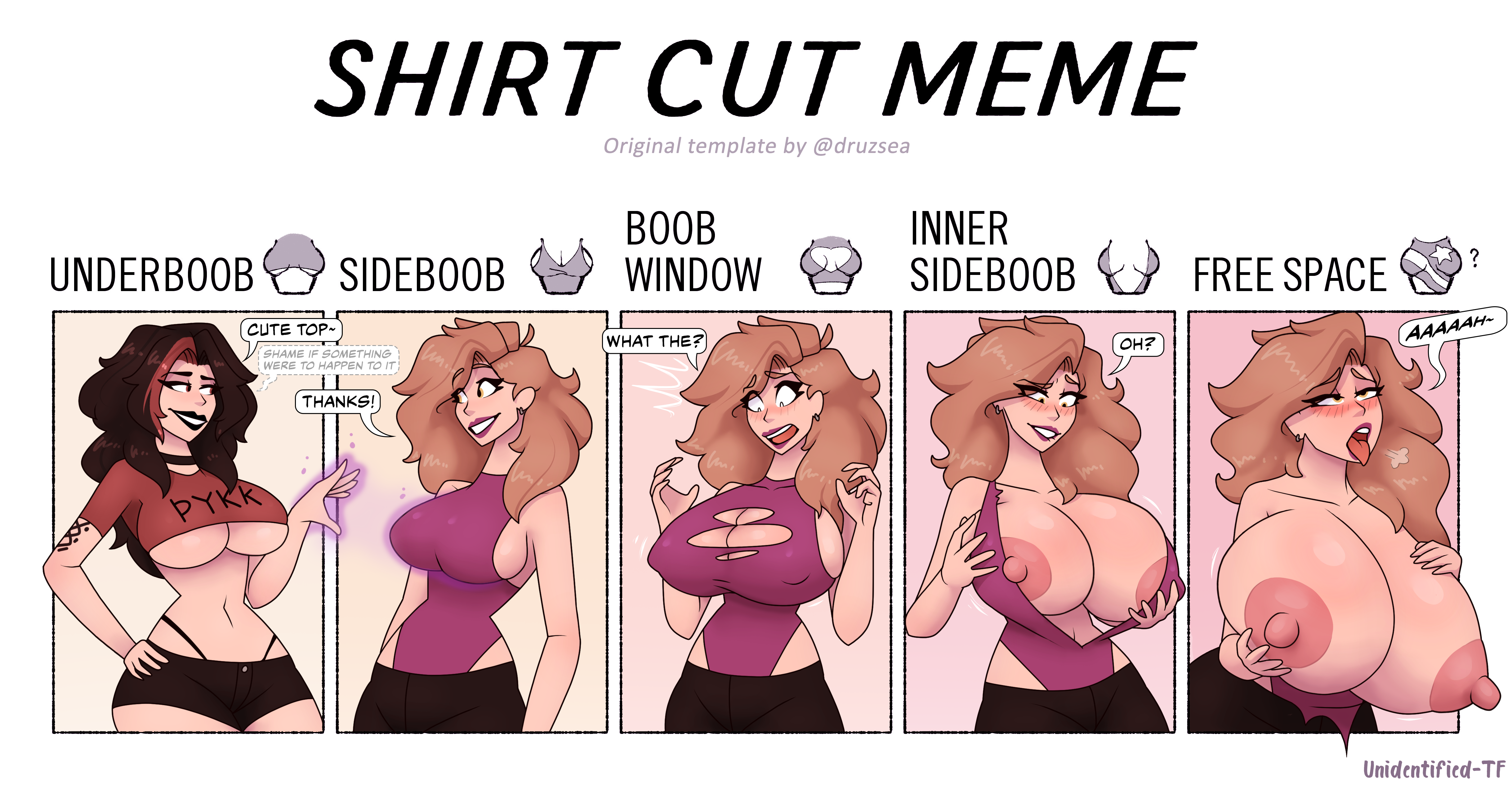 F Shirt cut meme (Unidentified-TF) Scrolller.