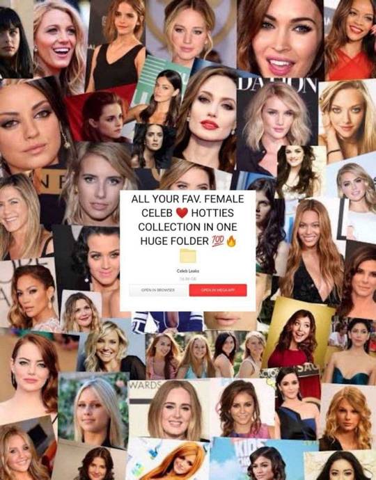 Famous celebrities icloud leaked Mega 18Gb Folder🔥 Scrolller