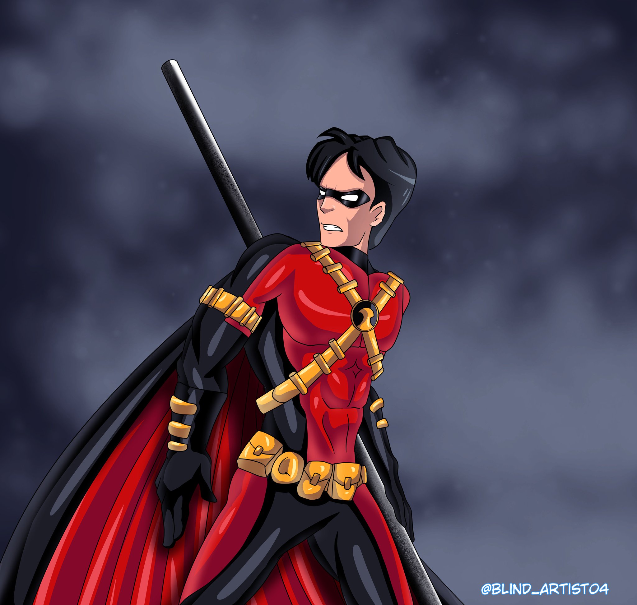 [Fan Art] Red Robin by me. IG: blind_artist04 | Scrolller