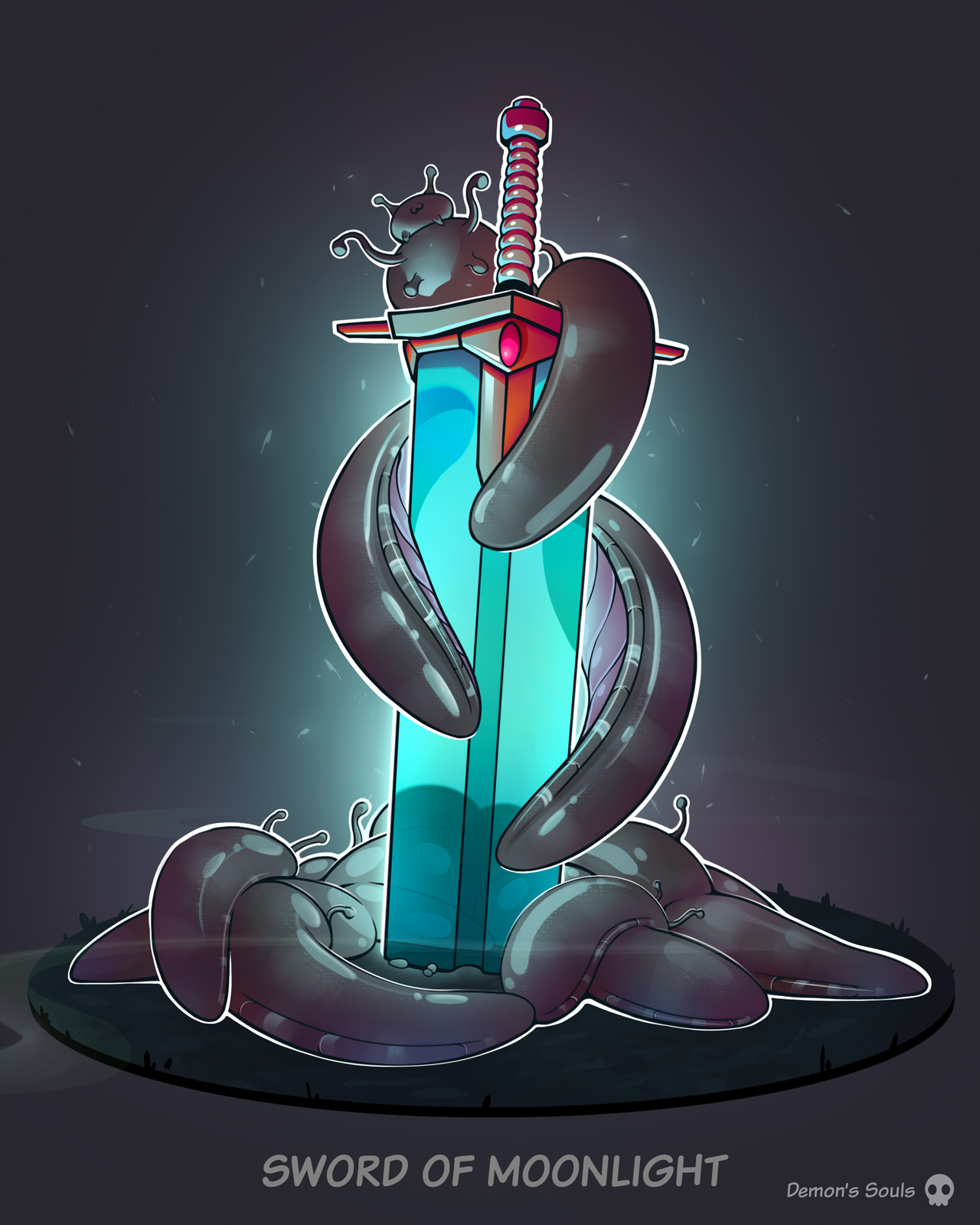 [Fan Art] Sword of Moonlight | Scrolller