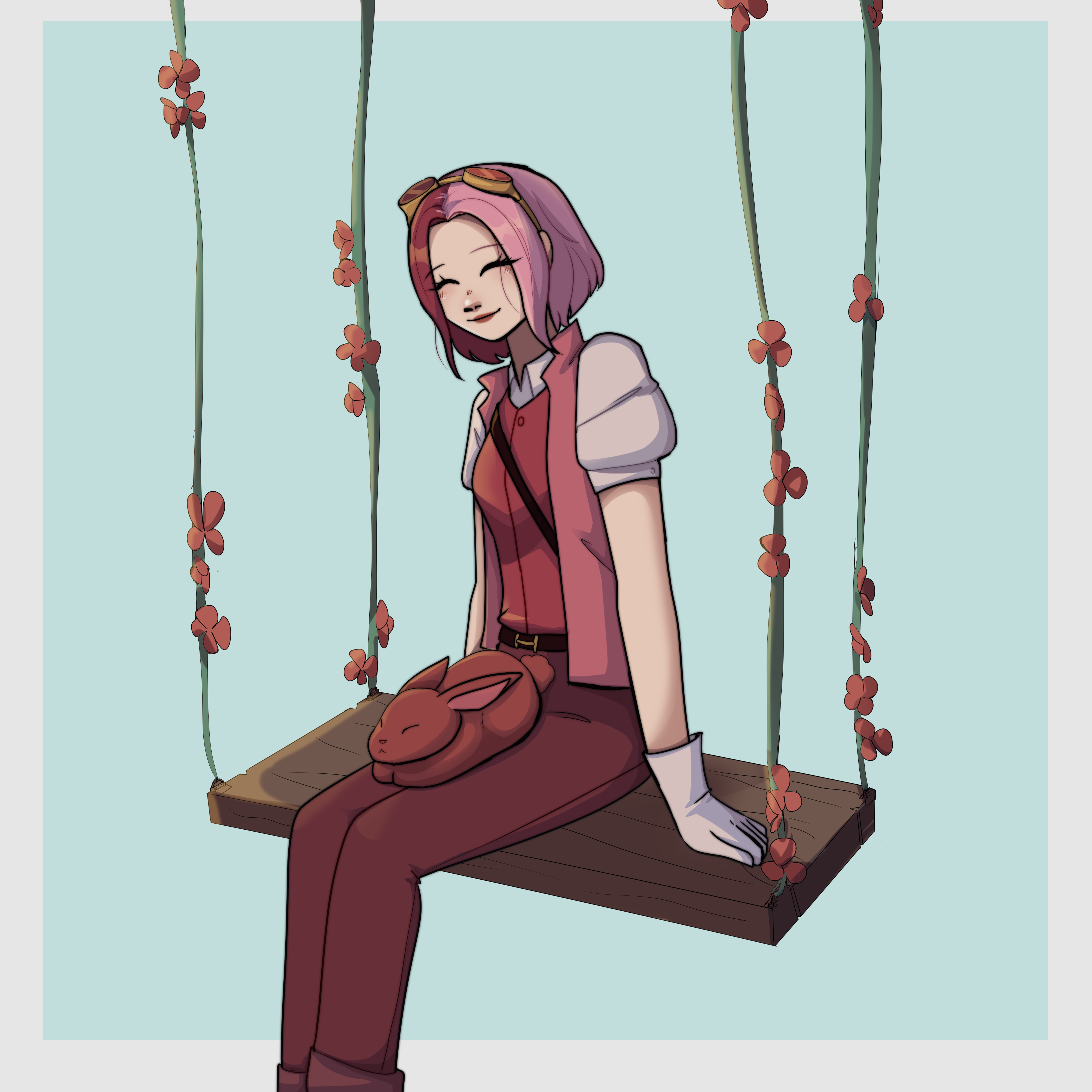 Red Rabbit Mcc Fanart of Niki's Red Rabbits mcc skin | Scrolller