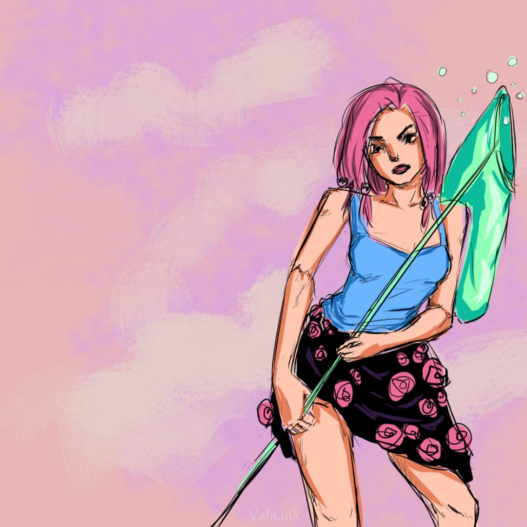 Fanart of Yasuho Hirose, drawn by me | Scrolller