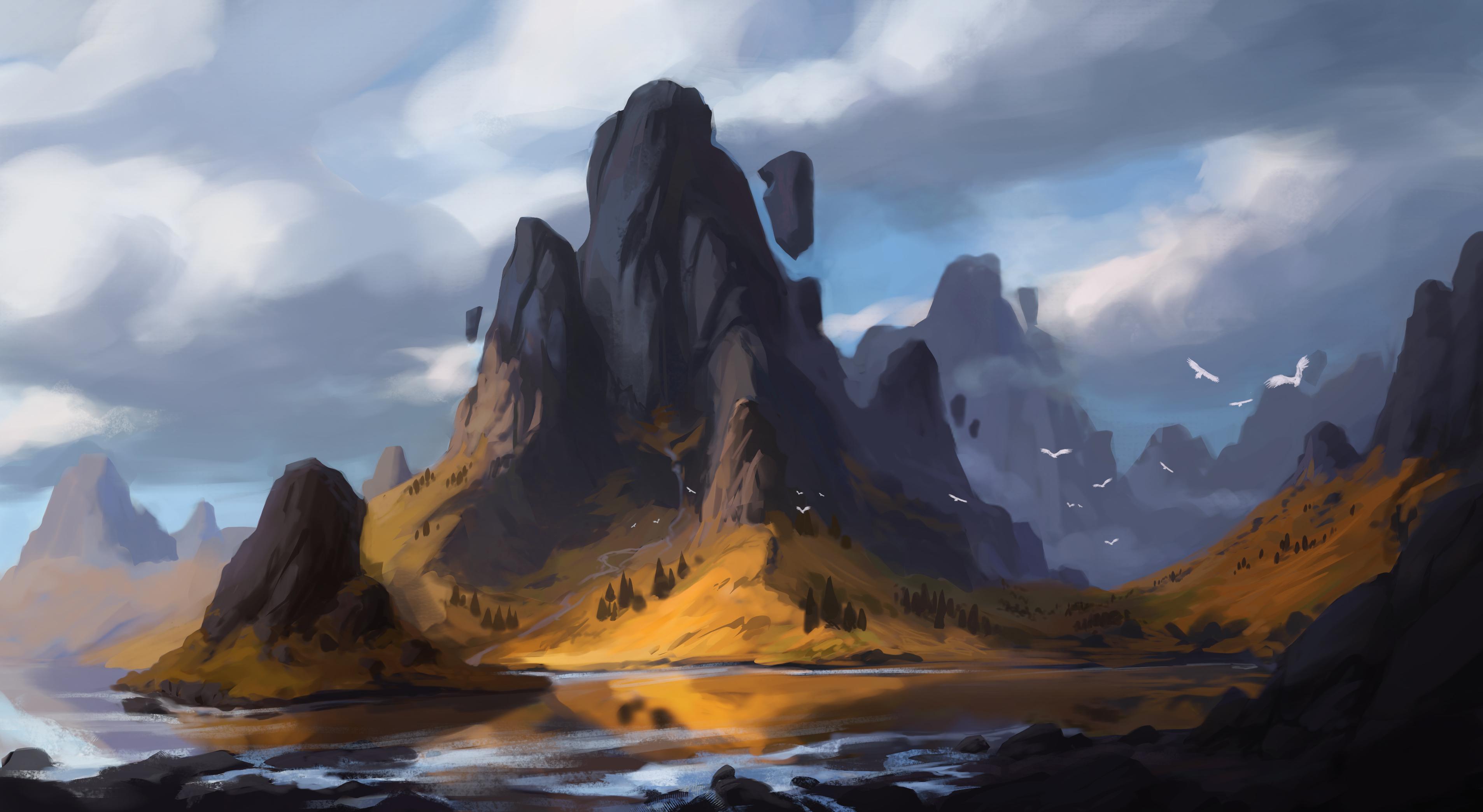 Fantasy Landscape Scrolller