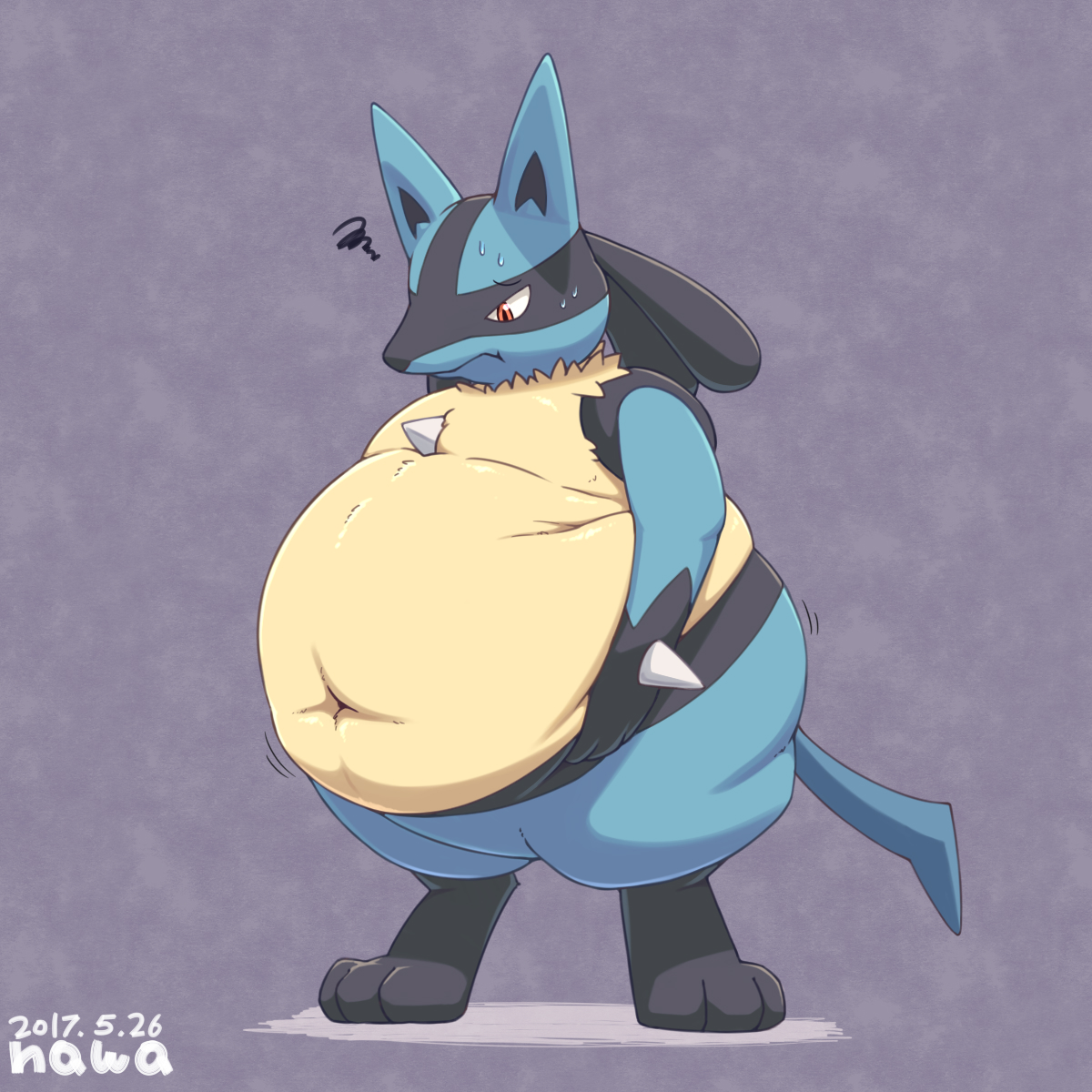 Fat Lucario by Roppu | Scrolller