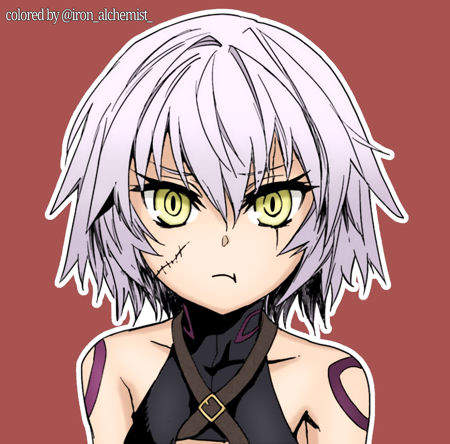 Fate Apocrypha Jack The Ripper Manga Coloring Scrolller 4430