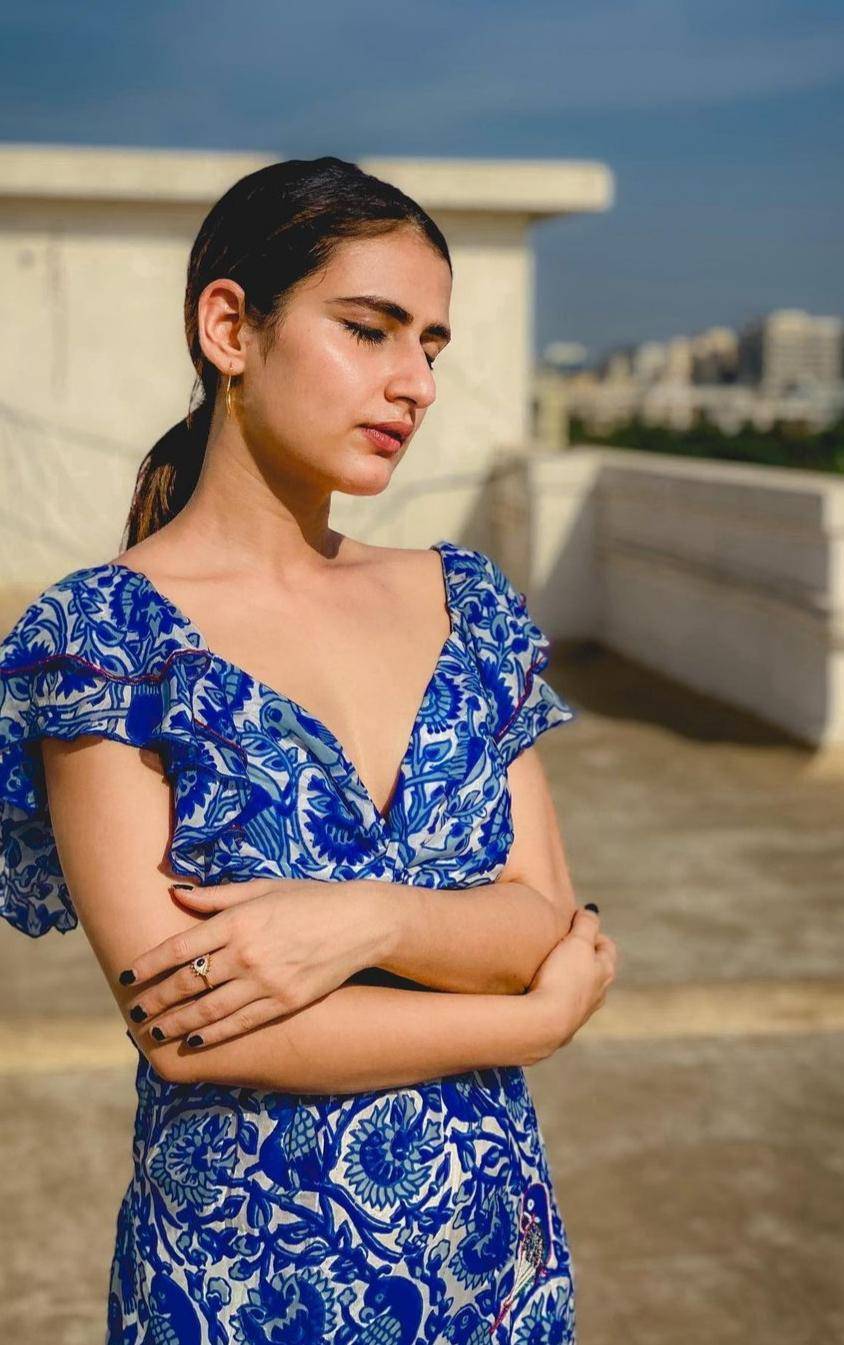 Fatima Sana Shaikh in her bright colors.. Scrolller