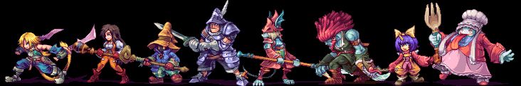 [Final Fantasy IX] Character sprites | Scrolller