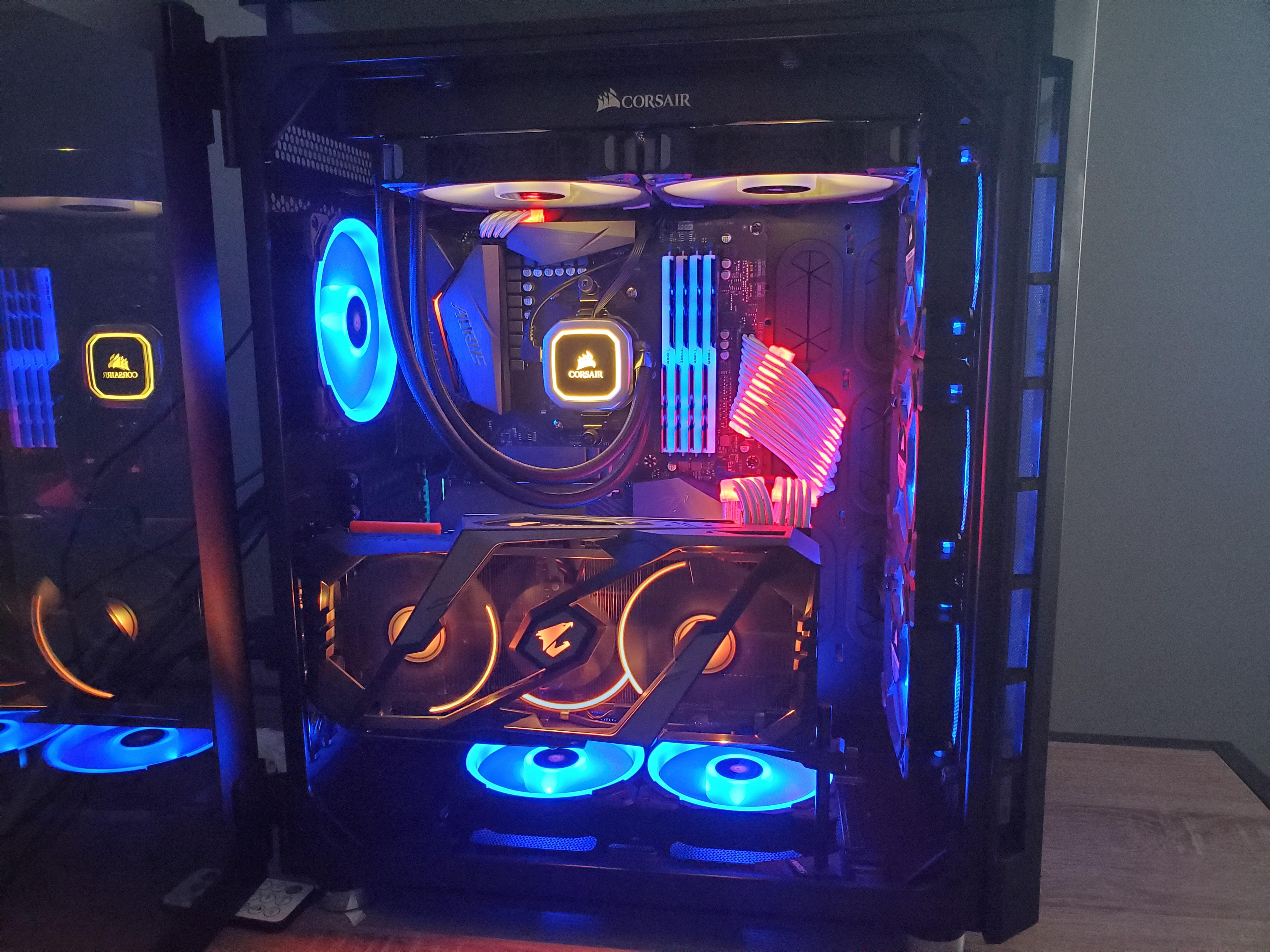 Finally got my build setup and looking how I want it to. Managing all ...