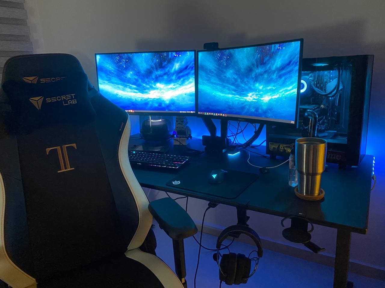 Compact Double Pc Setup First Dual PC set up | Scrolller