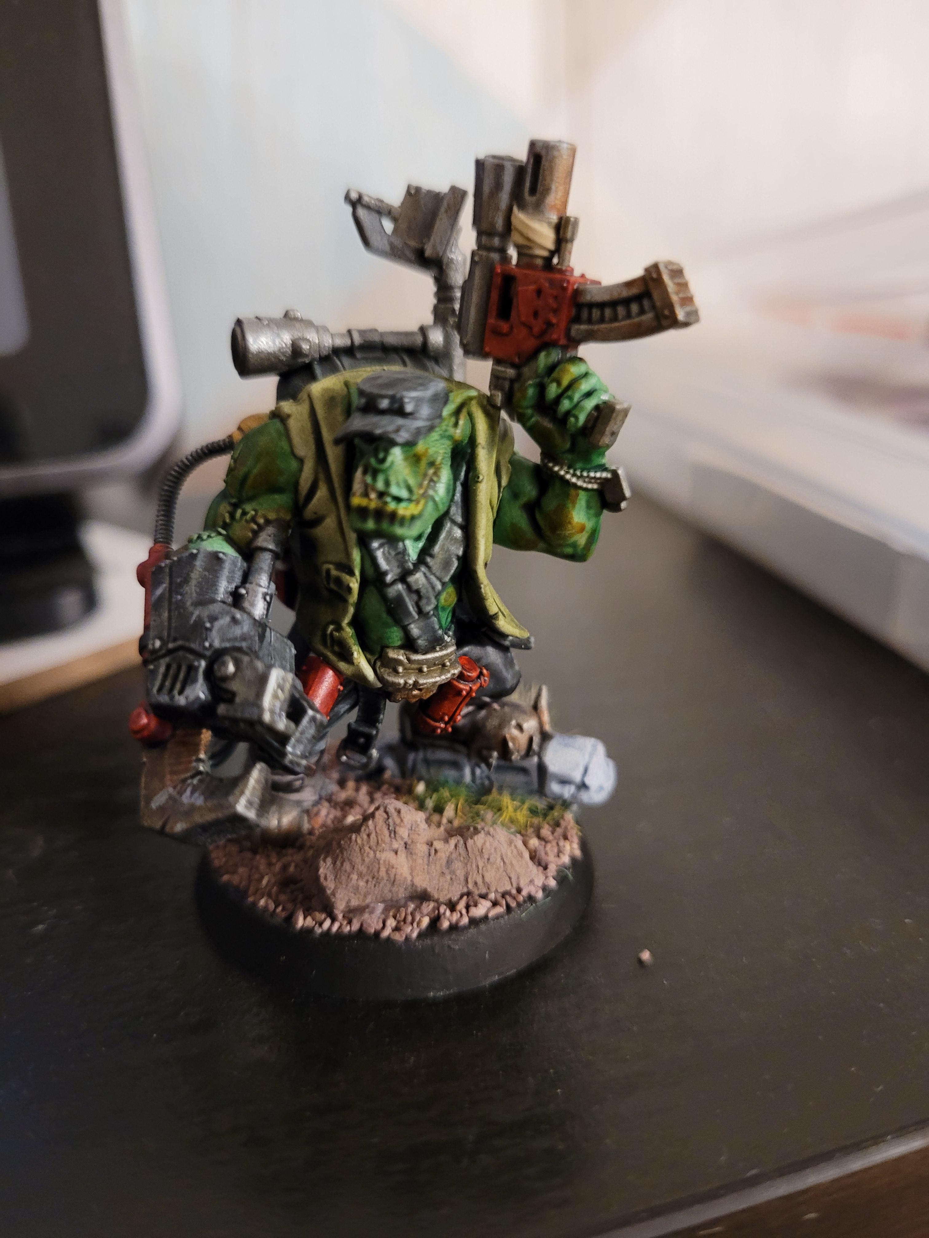 First ever KT/40K model - Meet my Nob! | Scrolller