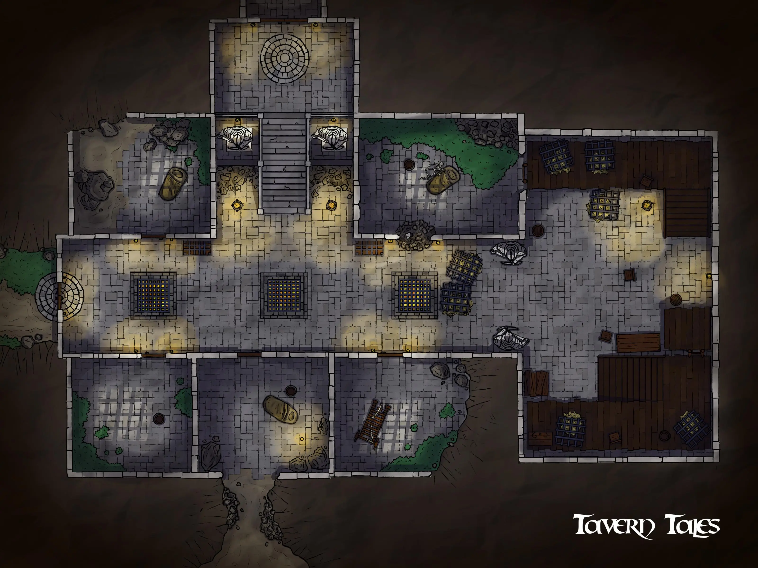 Poorjoy Map Layout Fort Joy Dungeon Battle Map | Scrolller