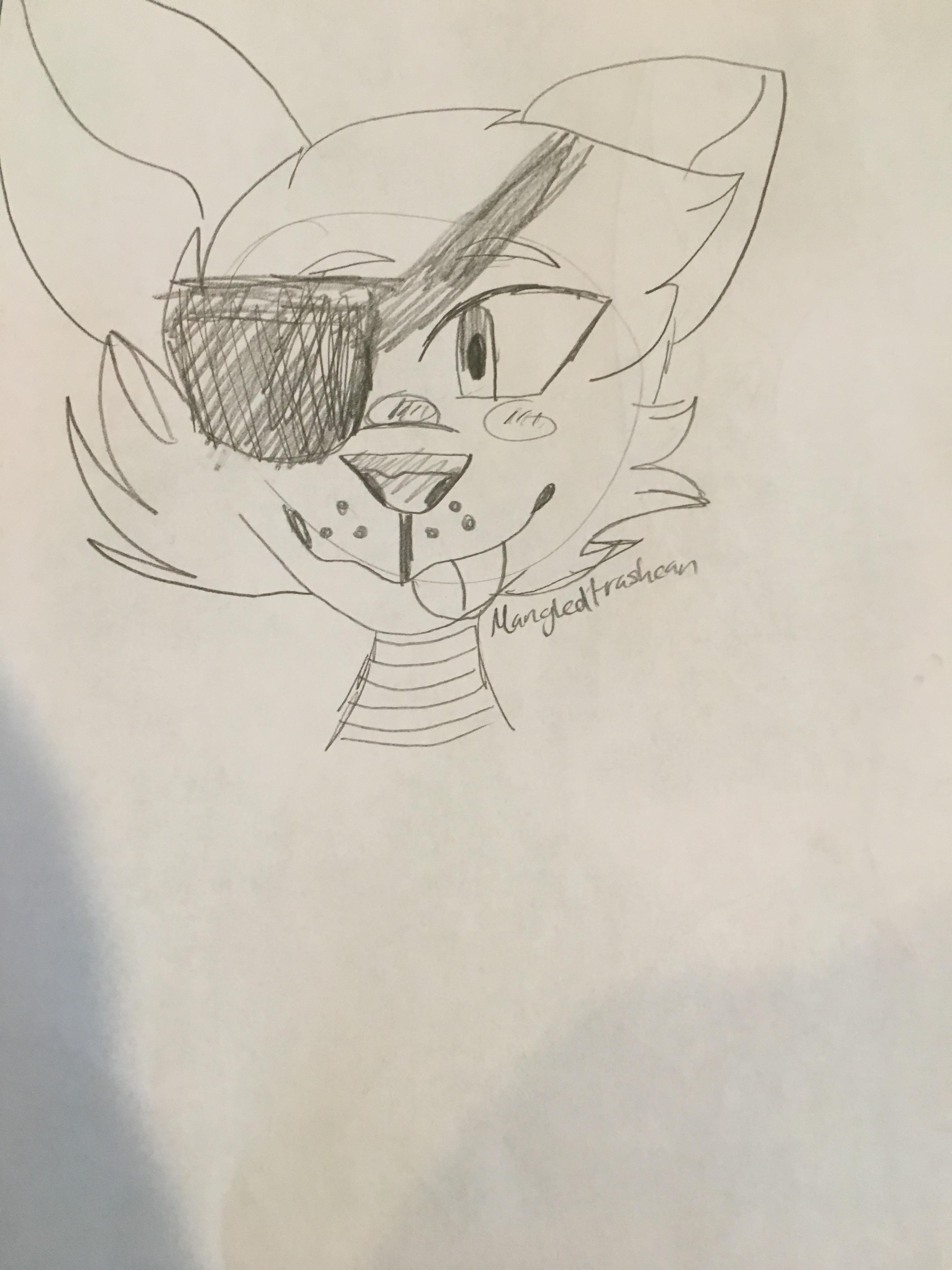 Sketch of foxy  Fandom