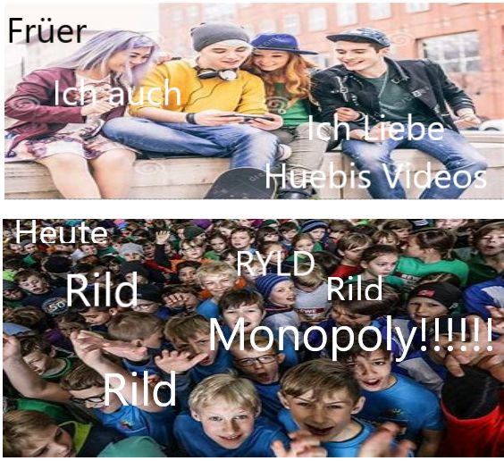 Erziehung Früher Vs Heute Tabelle Früher vs Heute | Scrolller