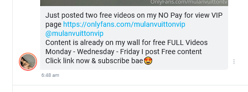 "Free" Mulan OnlyFans content... but you have to pay for it | Scrolller
