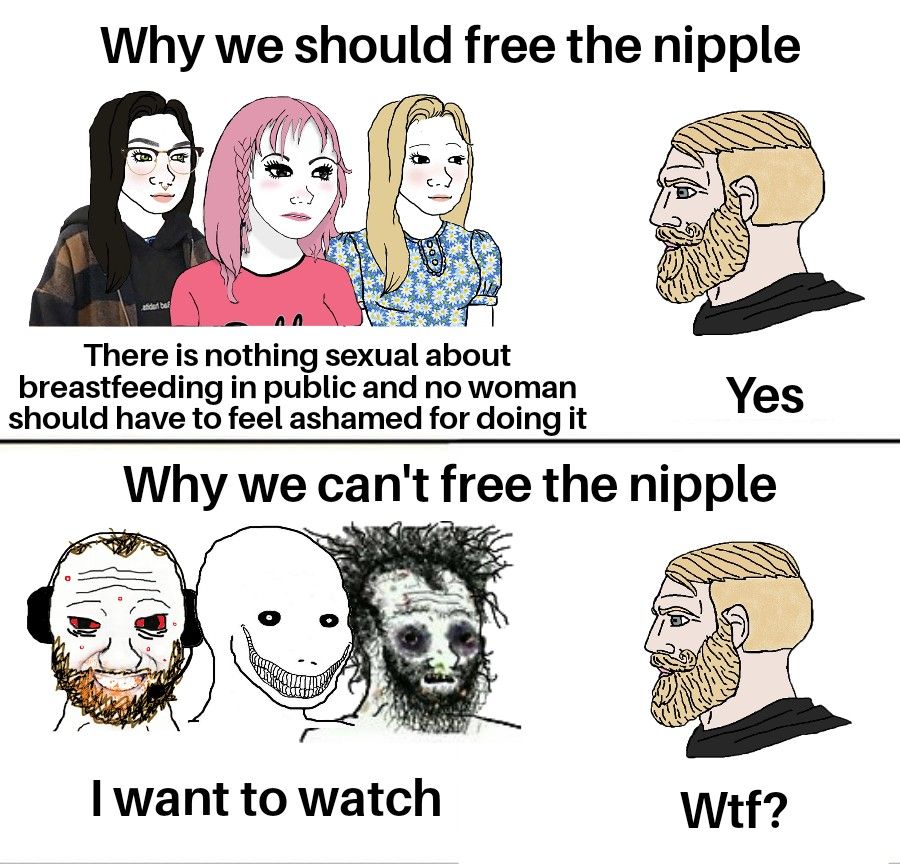 Free the nipple? | Scrolller