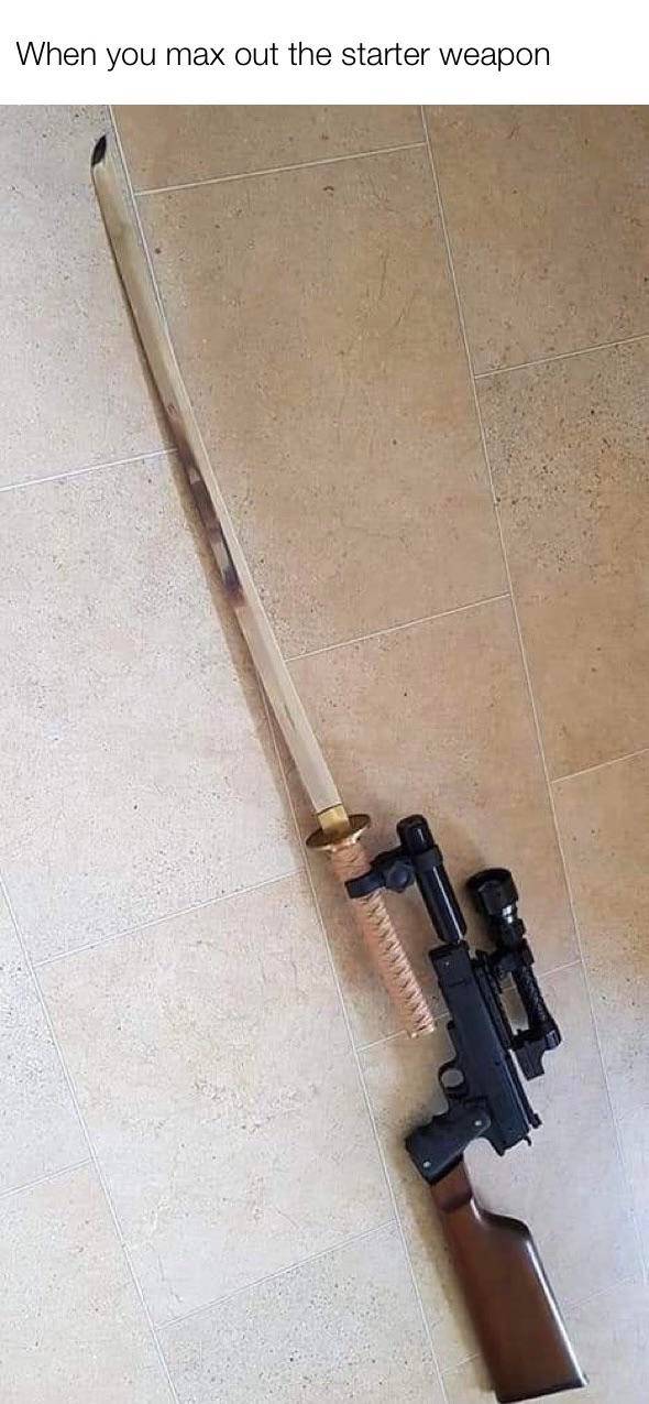 Funny weapon Scrolller