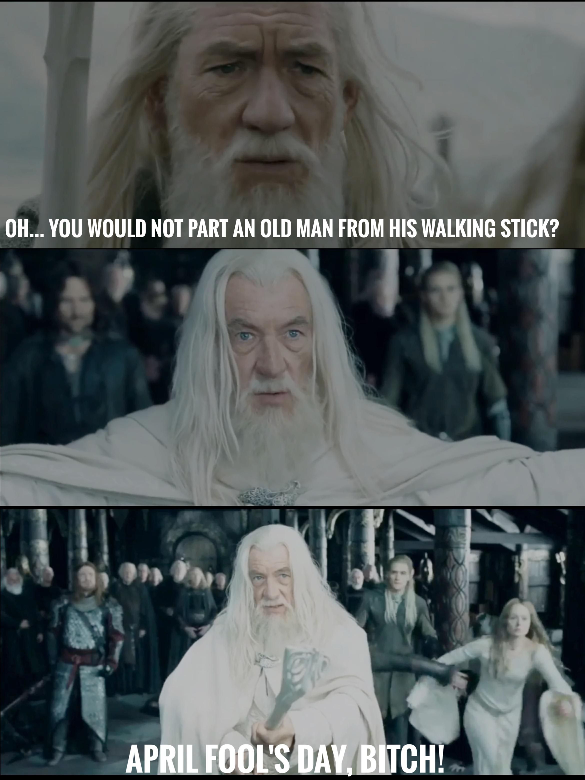 Gandalf knows. | Scrolller