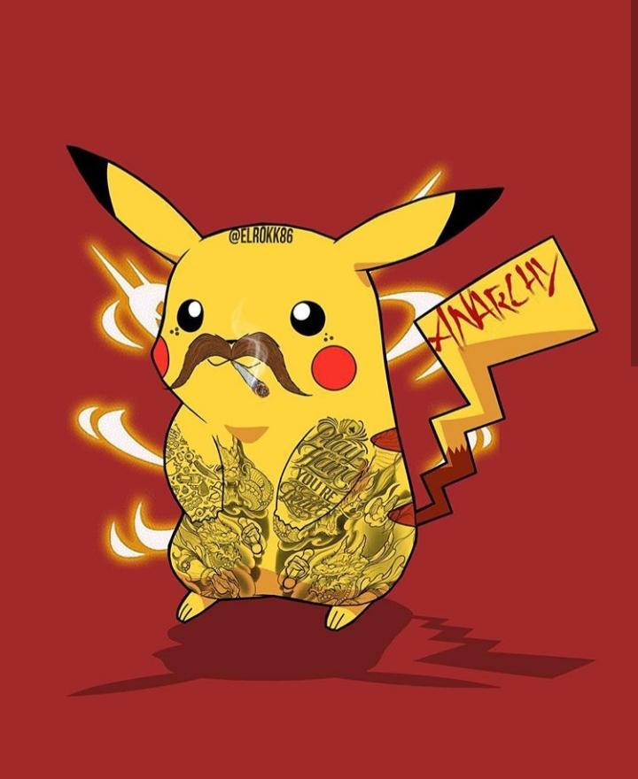 Gangster Pikachu back at it again | Scrolller