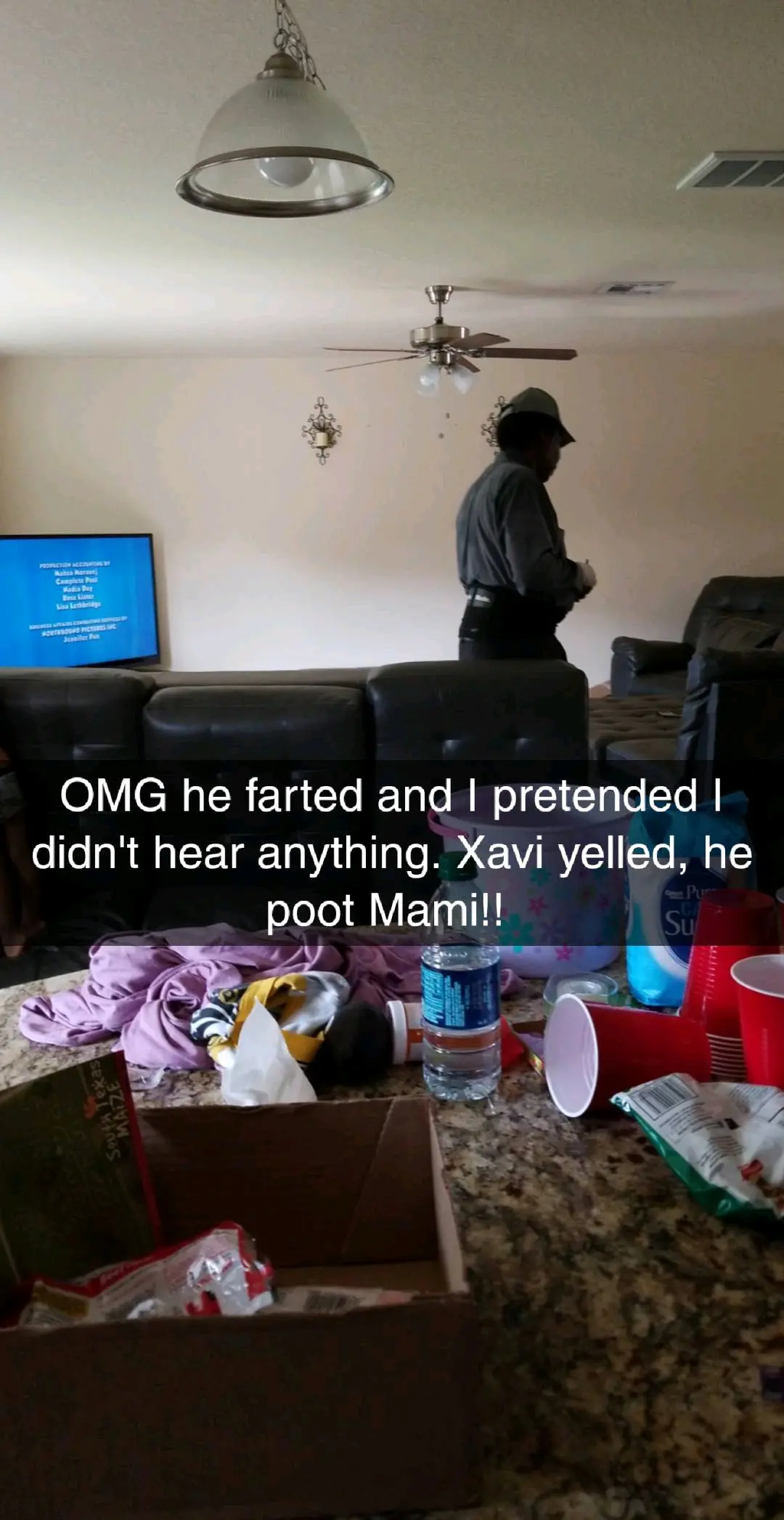 Pooted Gettimg my house packed and my three year old announced that the mover ...