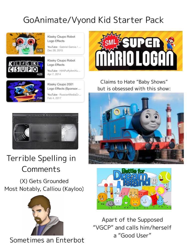 Goanimate Vyond Kid Starter Pack Scrolller