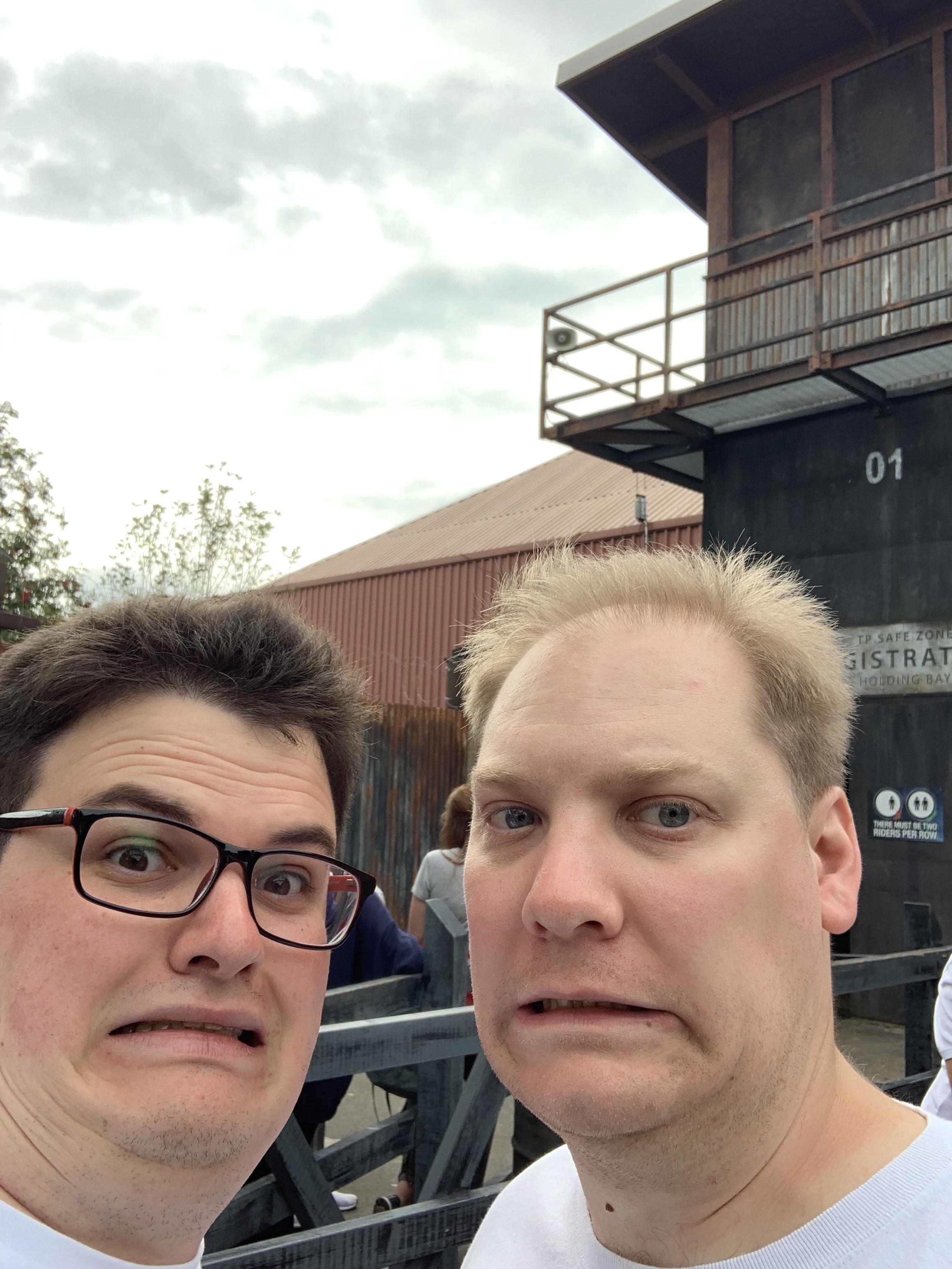 Going into The Walking Dead ride @ Thorpe Park... | Scrolller