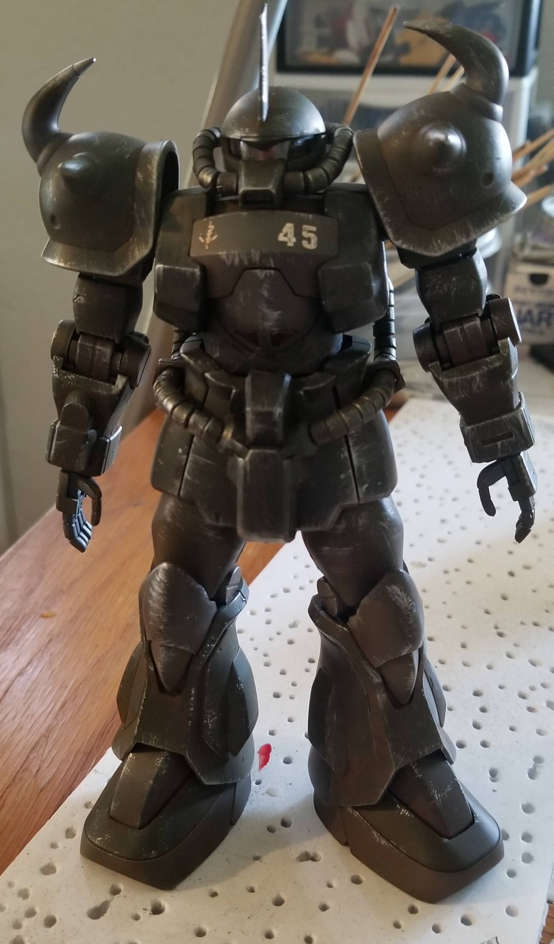 Gouf wip, planning on adding moss effect to make it look old and ...