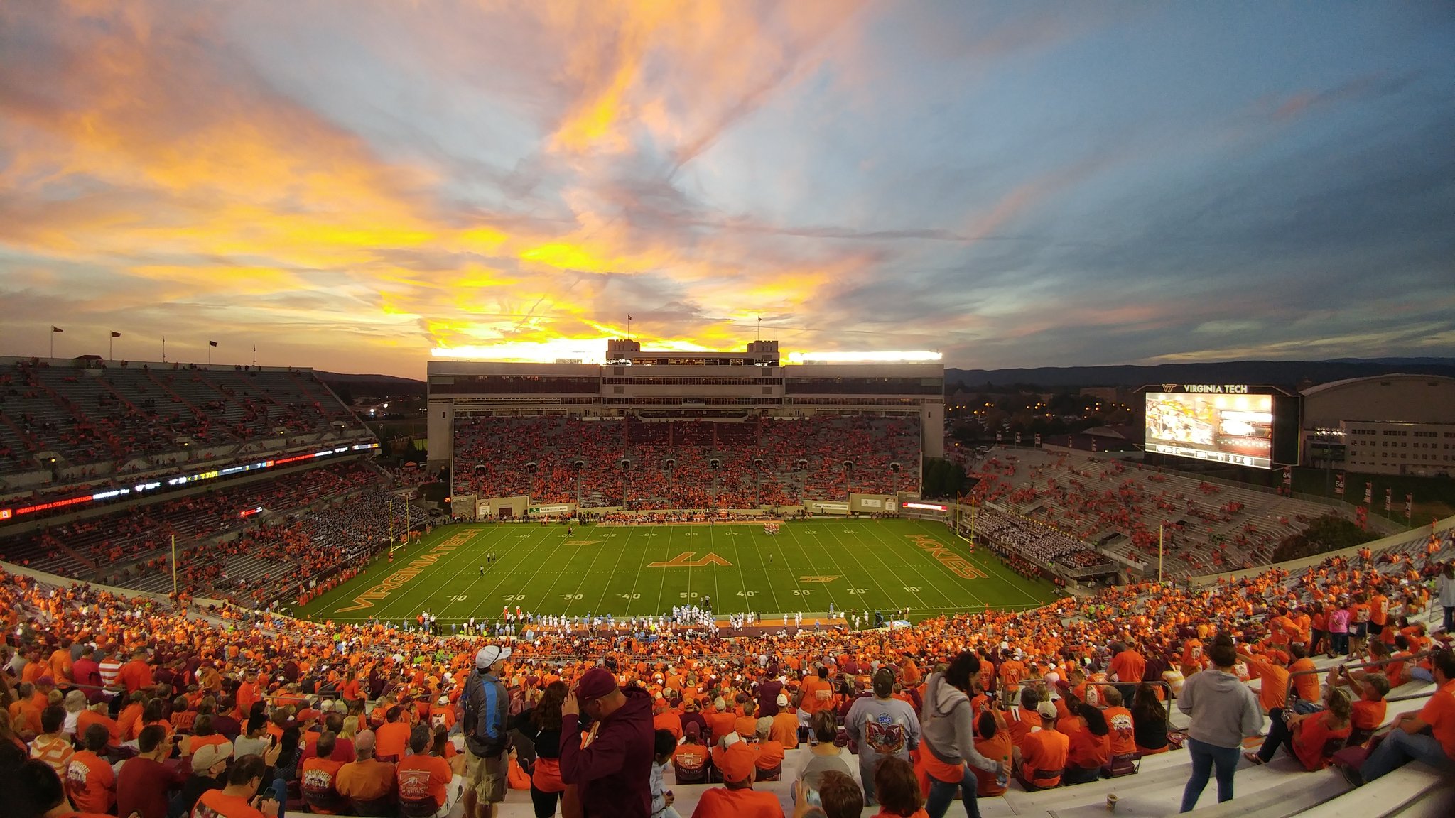 Great pic of Lane Stadium | Scrolller 