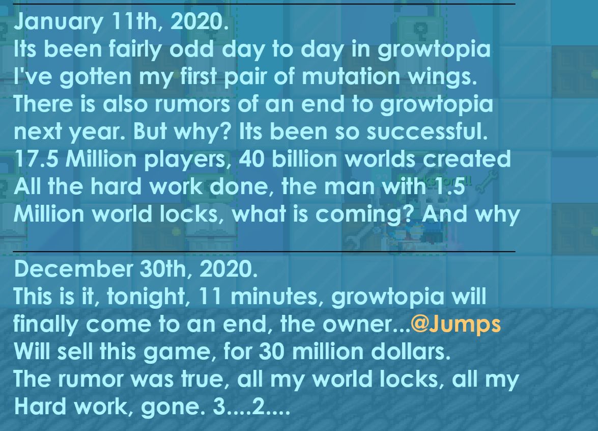 Growtopia in an alternate timeline... Scrolller