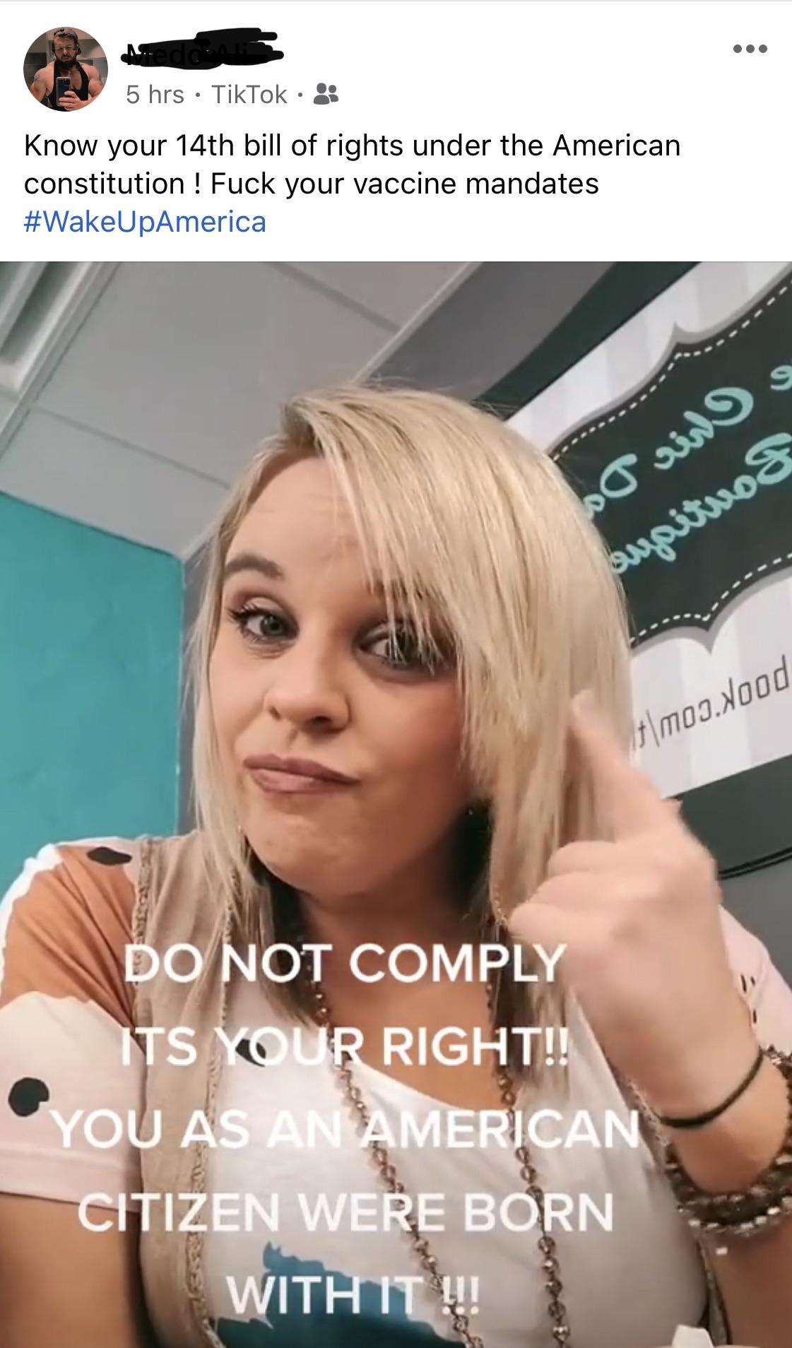 Guys, know your 14th bill of rights. Scrolller