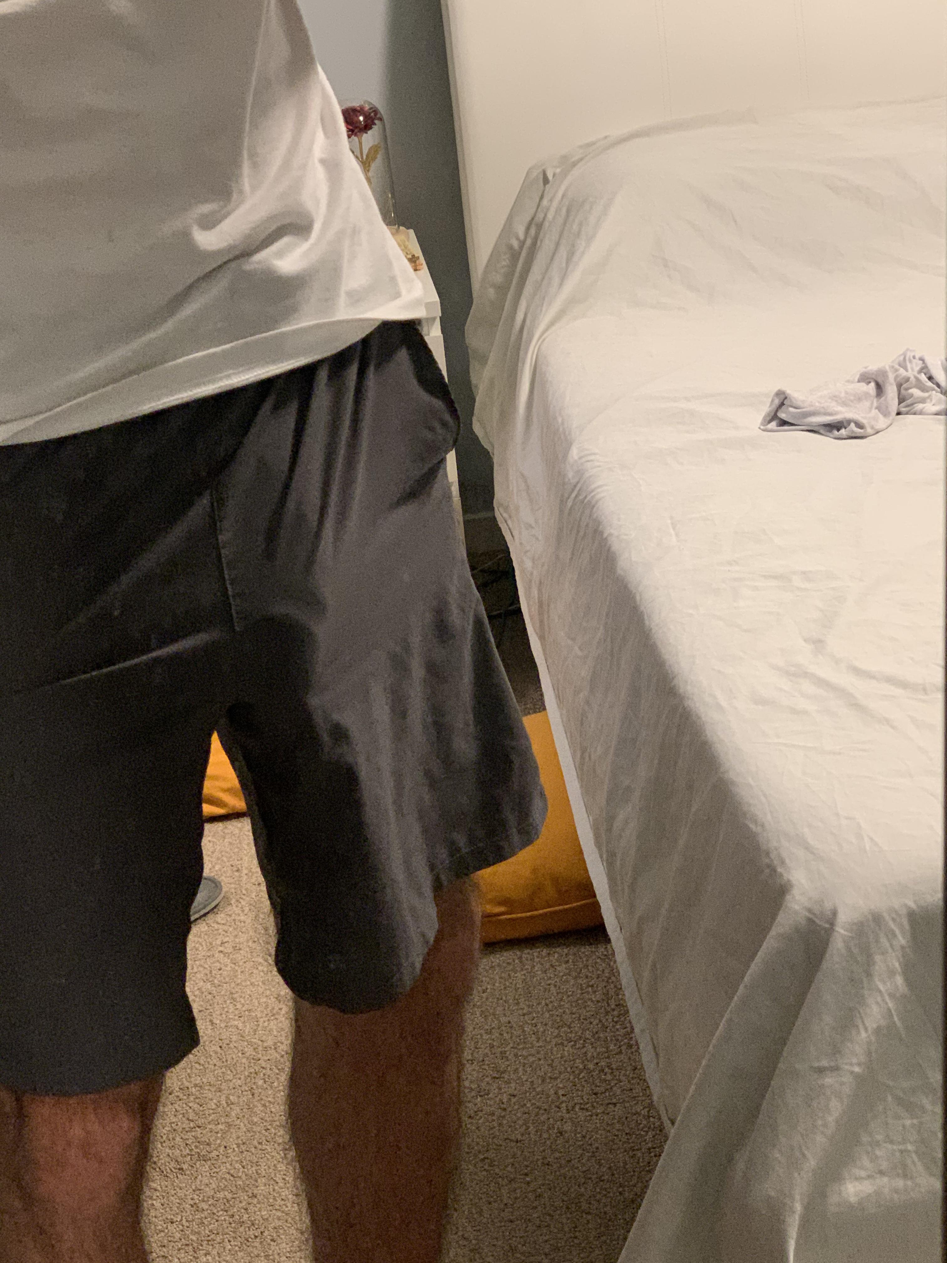 Gym shorts draw a lot of attention. Scrolller