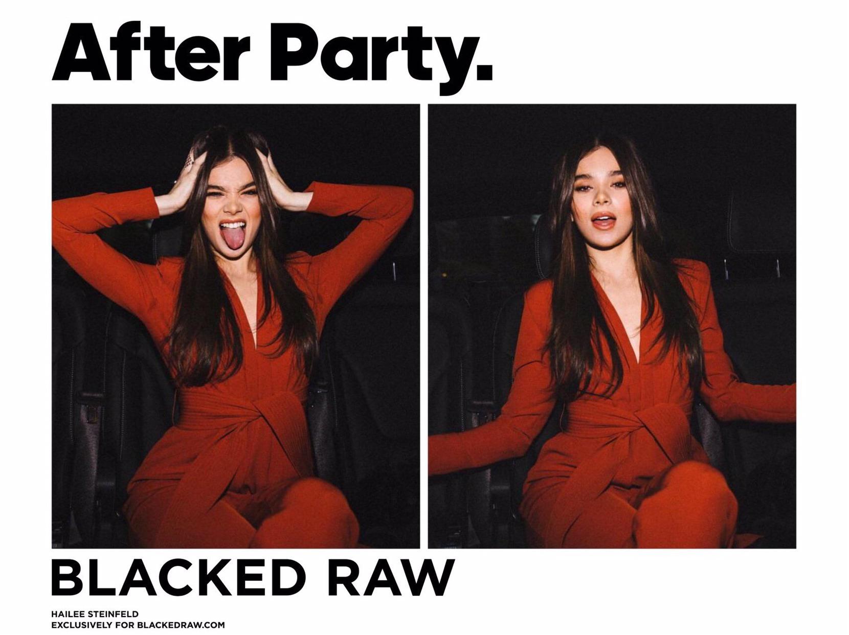 Hailee Steinfeld for Blacked Raw Scrolller