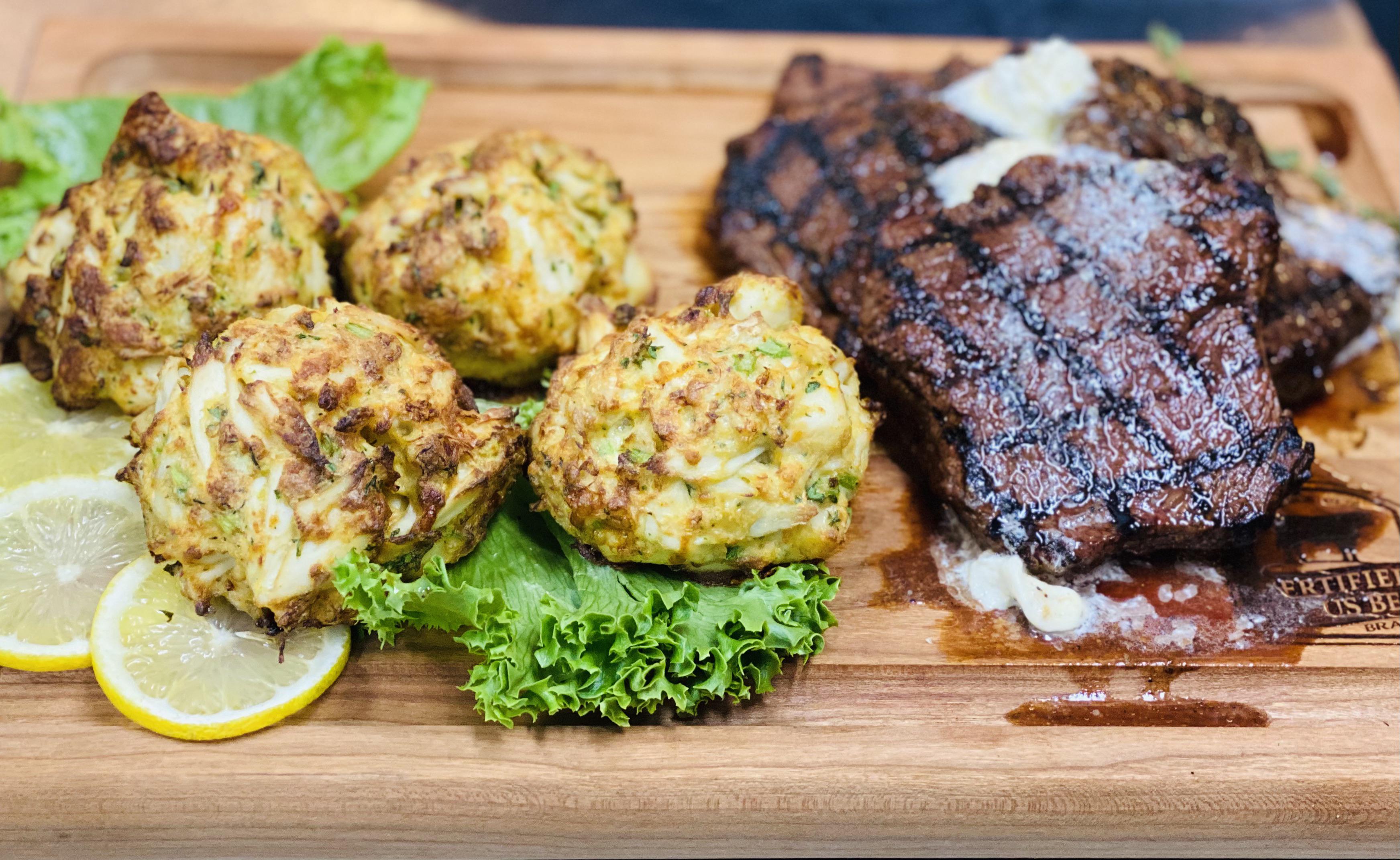 Hand cut steaks and colossal lump crab cakes | Scrolller