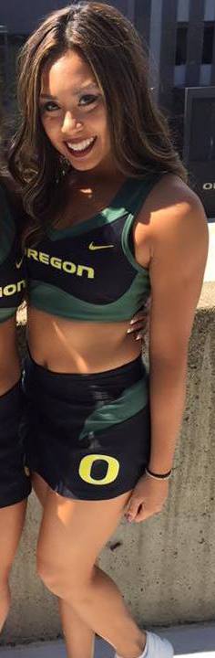 Happy Birthday To Oregon Cheerleader Rachel Scrolller