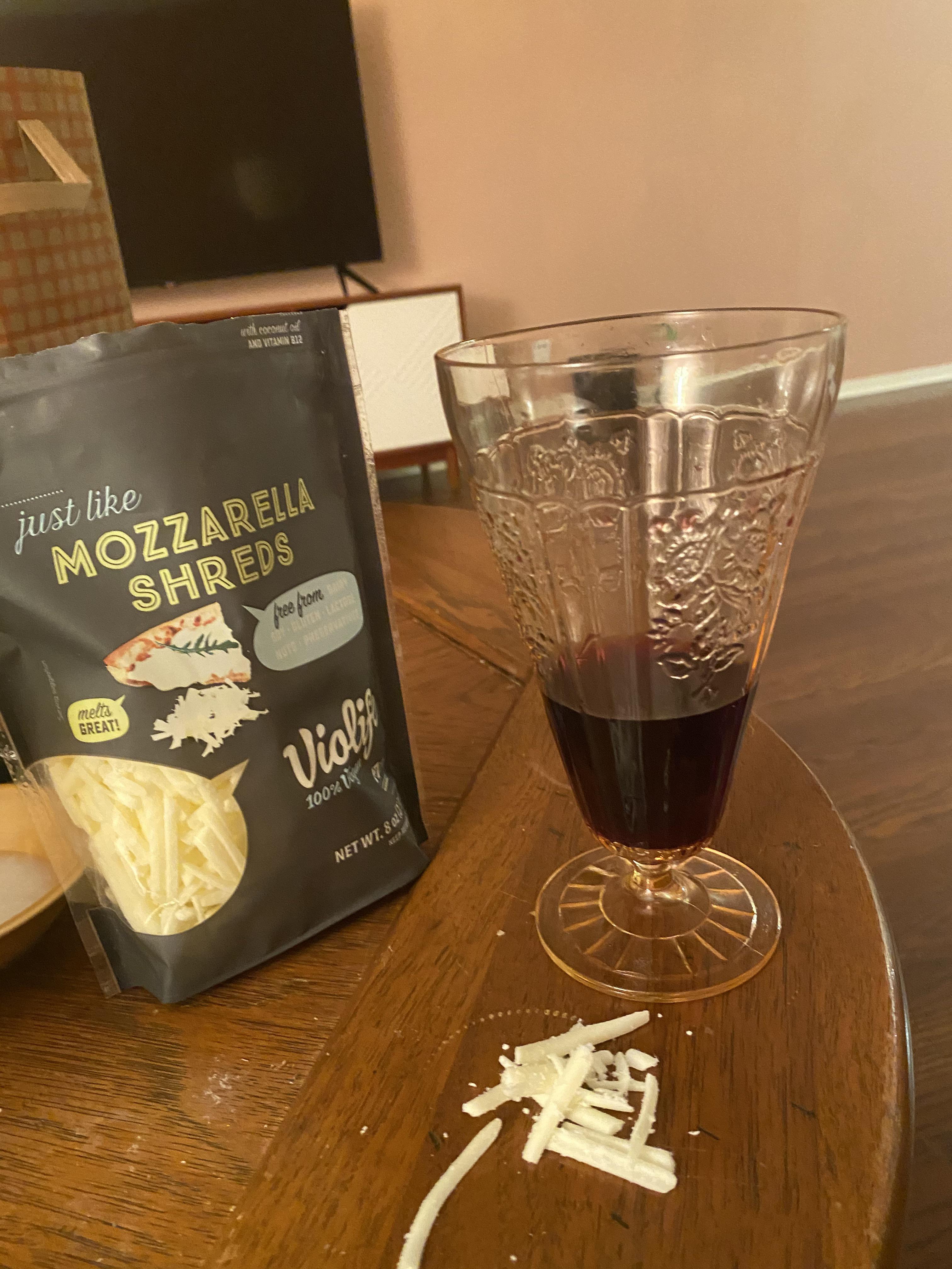 having a boujee wine and cheese night Scrolller