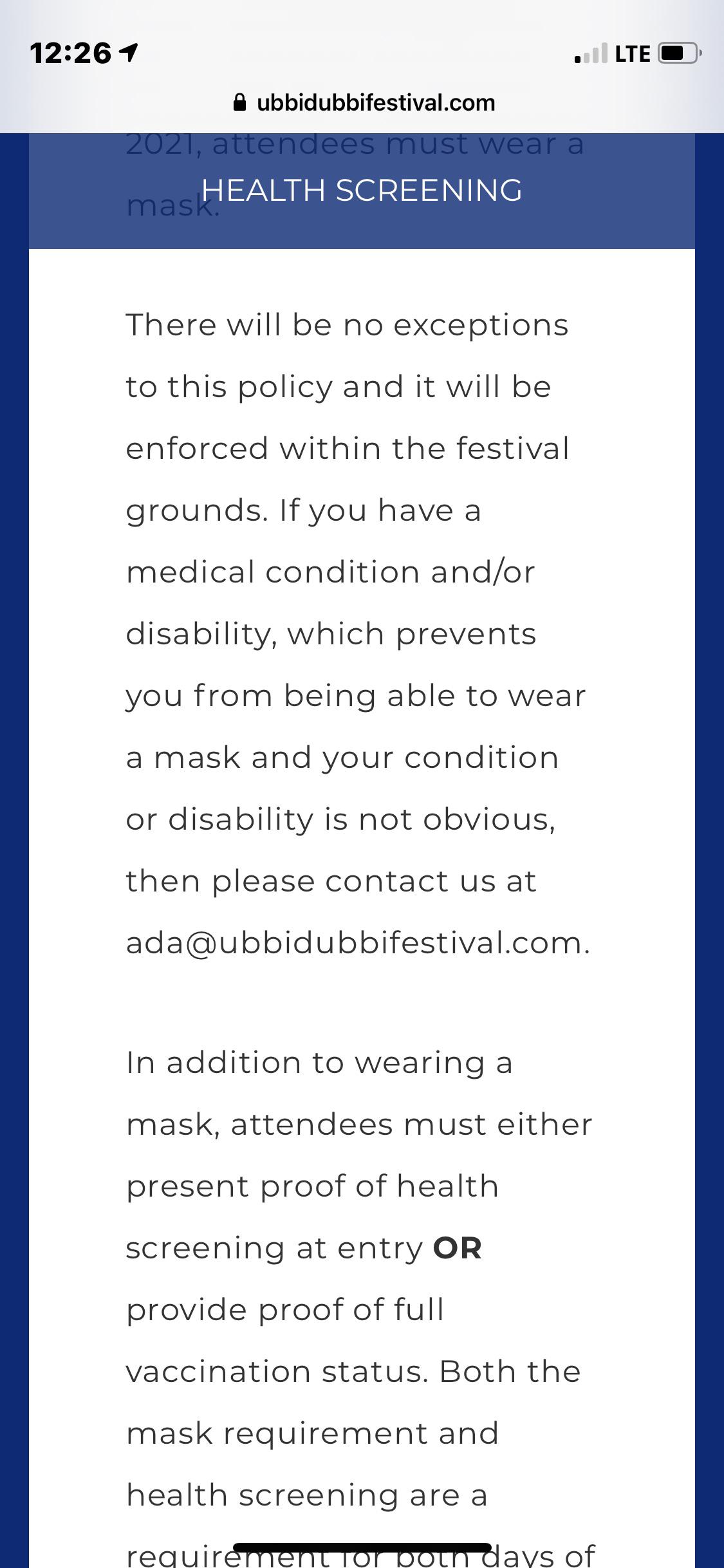 Health pass update. No negative result required. Health screening ...