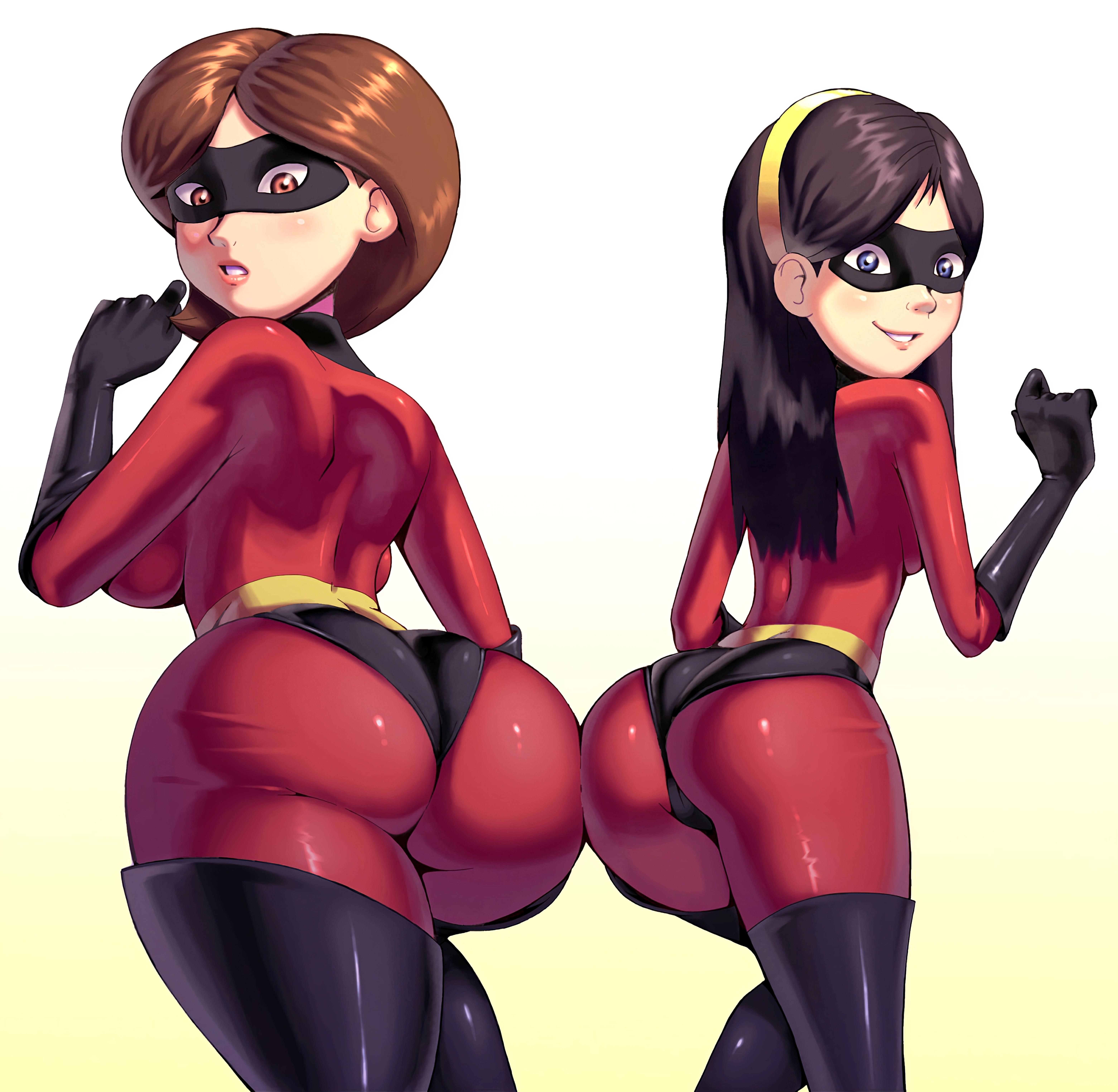 The incredibles elastigirl butt