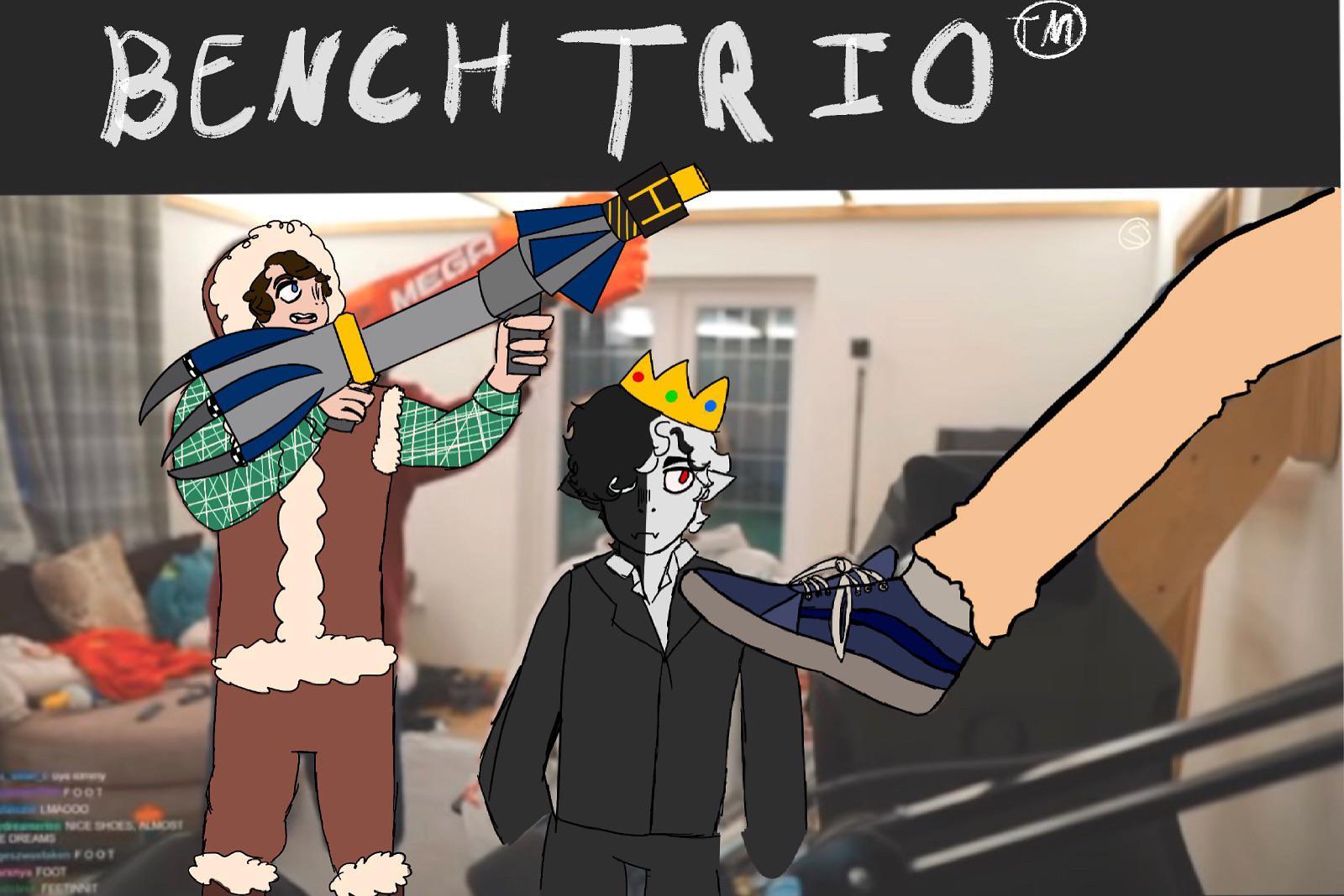 Here’s some fanart of the bench trio from their meet up | Scrolller