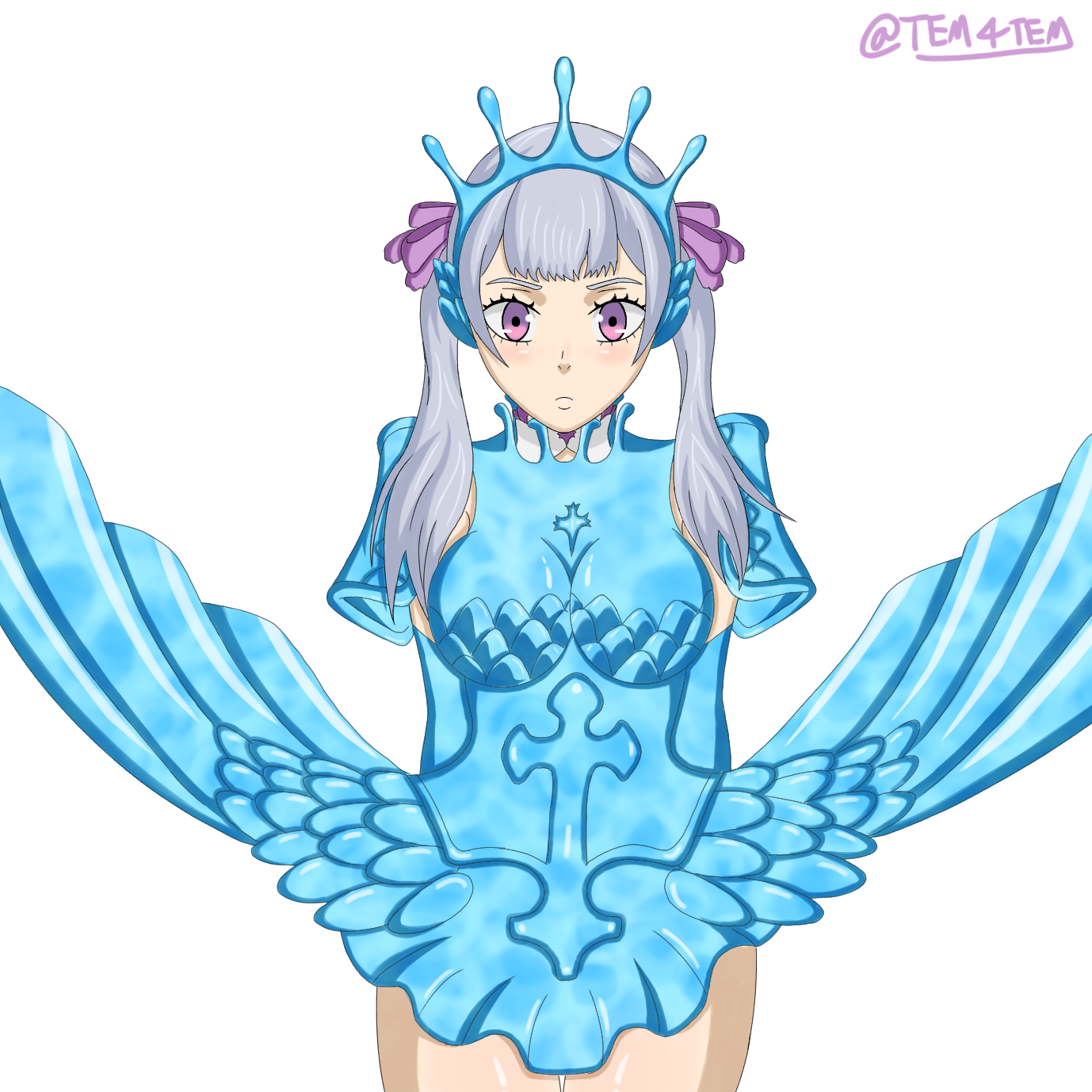 Here S A Version Of Noelle In Her Valkyrie Armor For Those Who Saw My   Heres A Version Of Noelle In Her Valkyrie Armor 6muajf6gty 