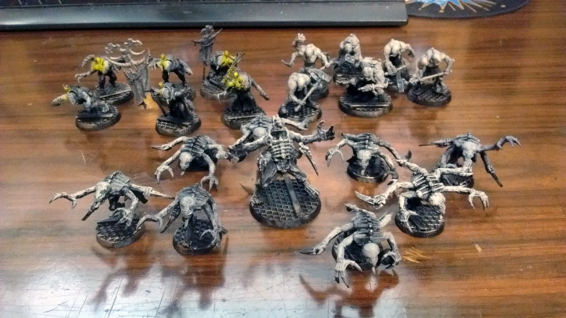 Here's my lads, the Cult of the Ivory Shadow. They were a paint ...