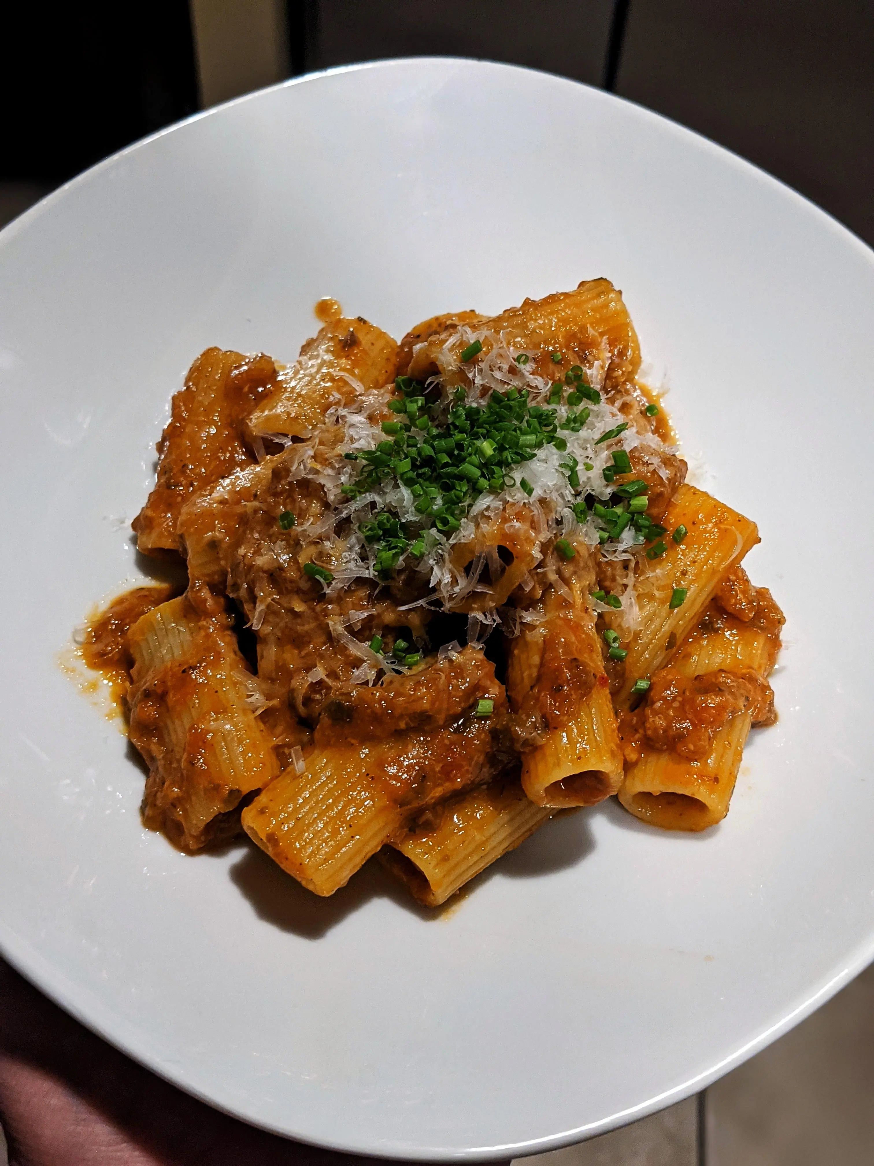[Homemade] Rigatoni w/ Mushroom Ragu | Scrolller