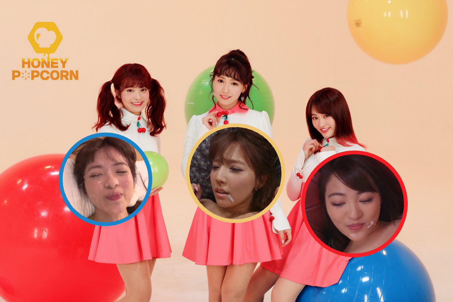 Honey Popcorn kpop group with all JAV stars PREVIEW edit Scrolller