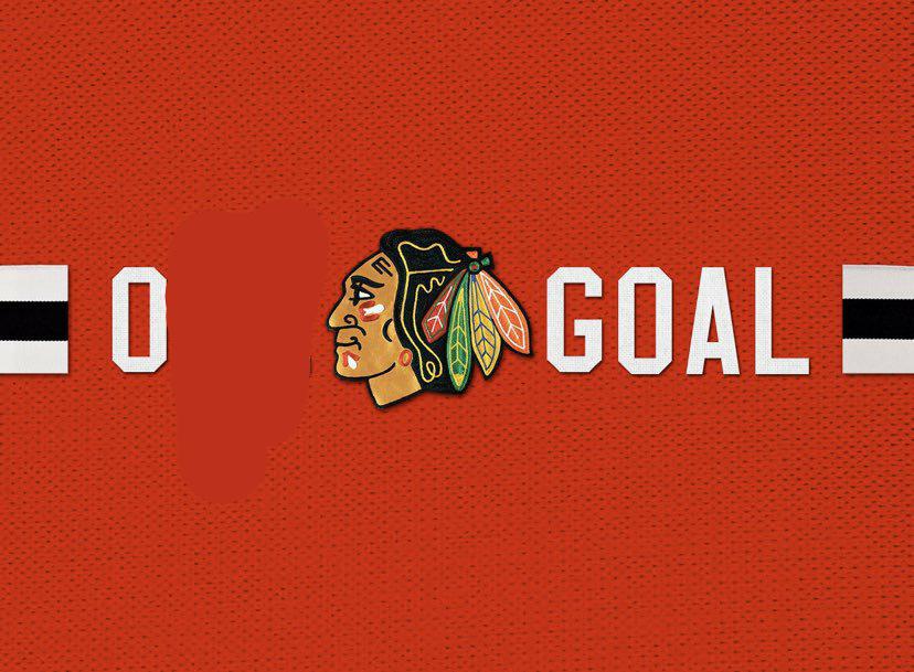 How many goals did the Hawks score last night? Scrolller