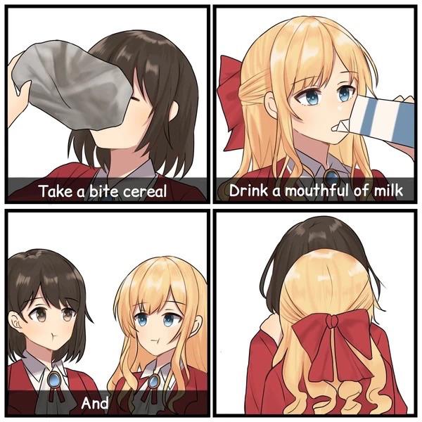 How to eat cereal without a bowl [I Favor the Villainess] Scrolller