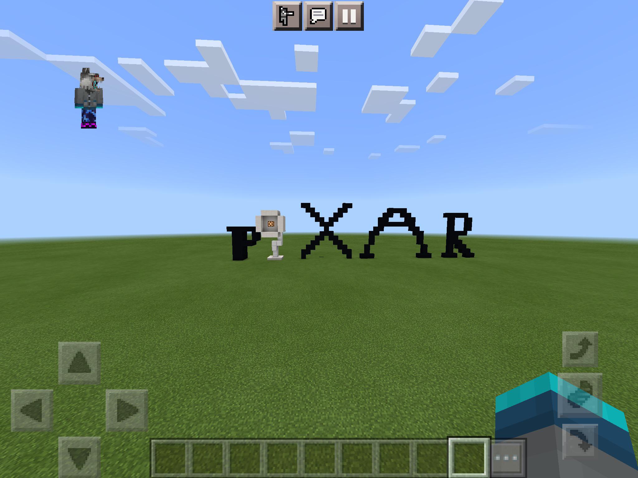 I created the Pixar logo in Minecraft | Scrolller